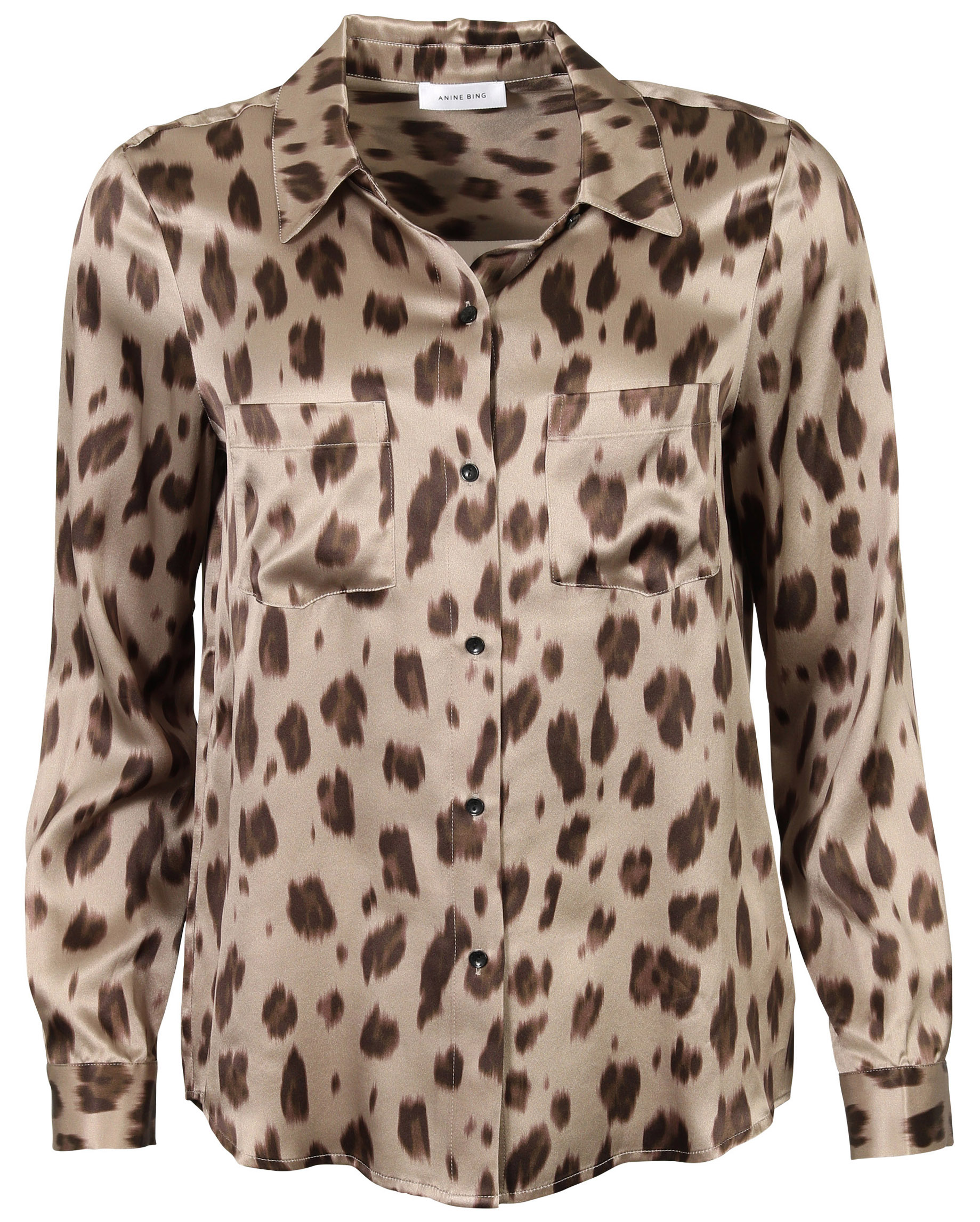 Anine Bing Silk Blouse Vivienne Pj Leo
