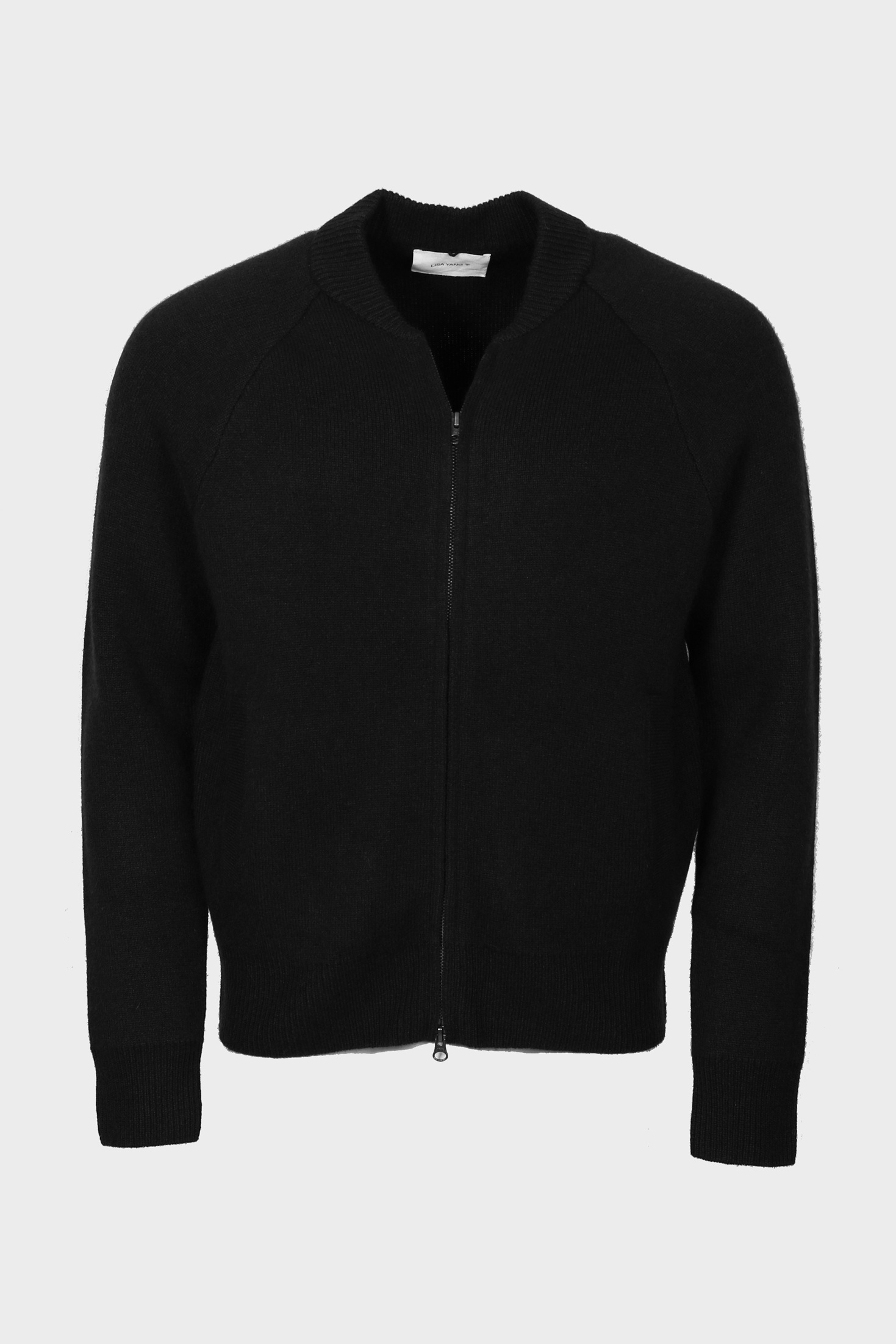LISA YANG Fionn Cardigan Jacket in Black