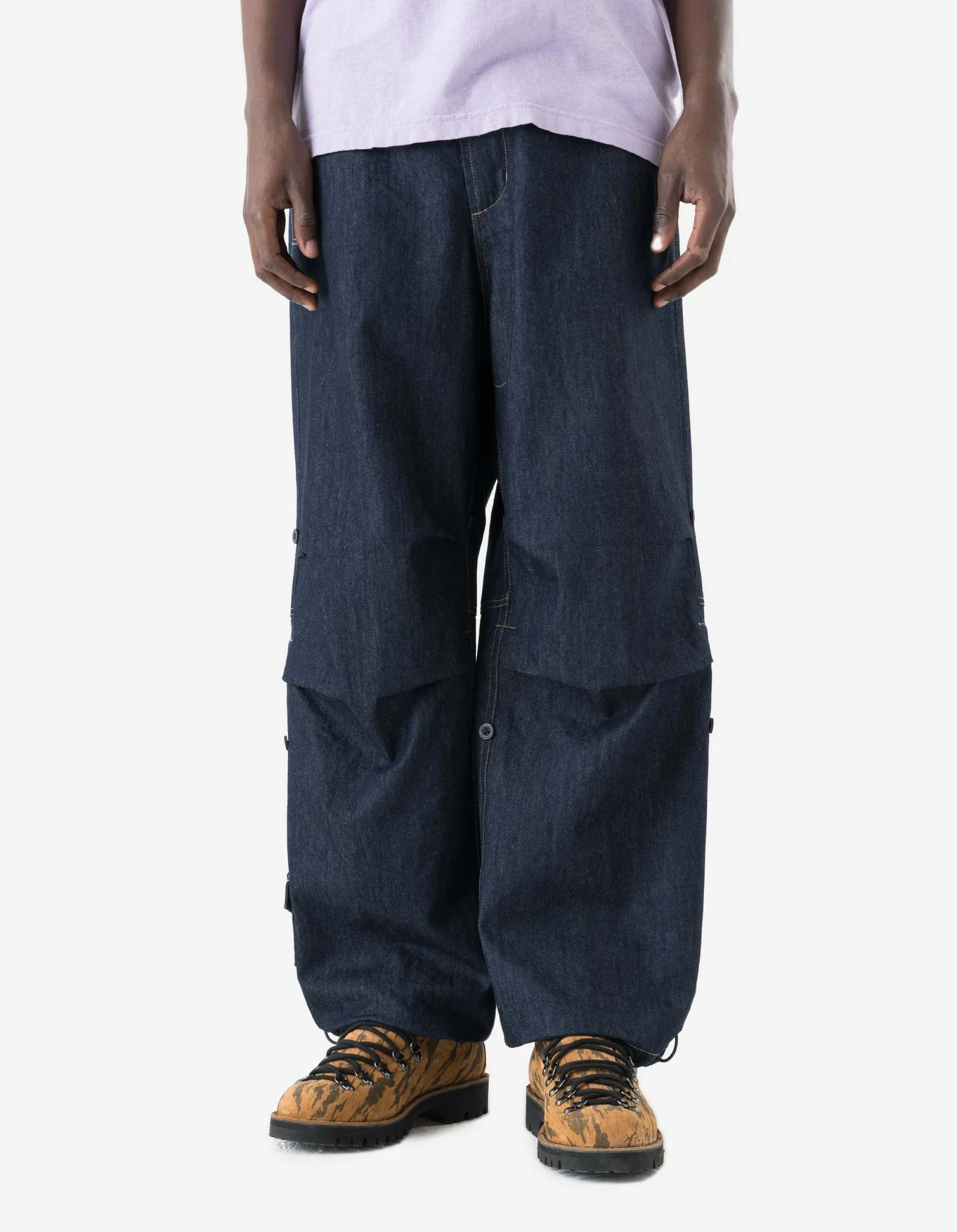 MAHARISHI 7700 Light Denim Loose Snopants® in Indigo