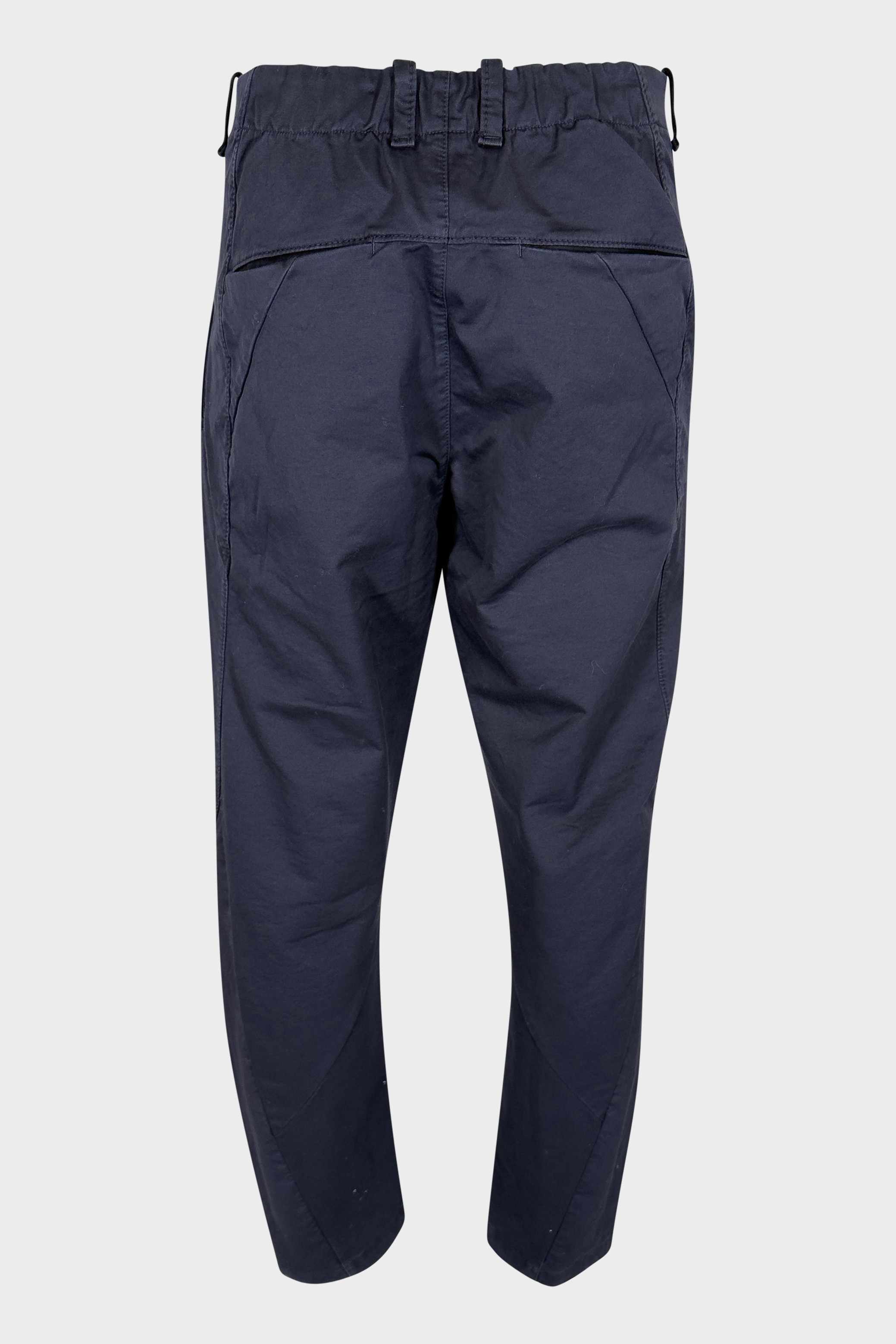 TRANSIT UOMO Cotton Stretch Pant in Blue