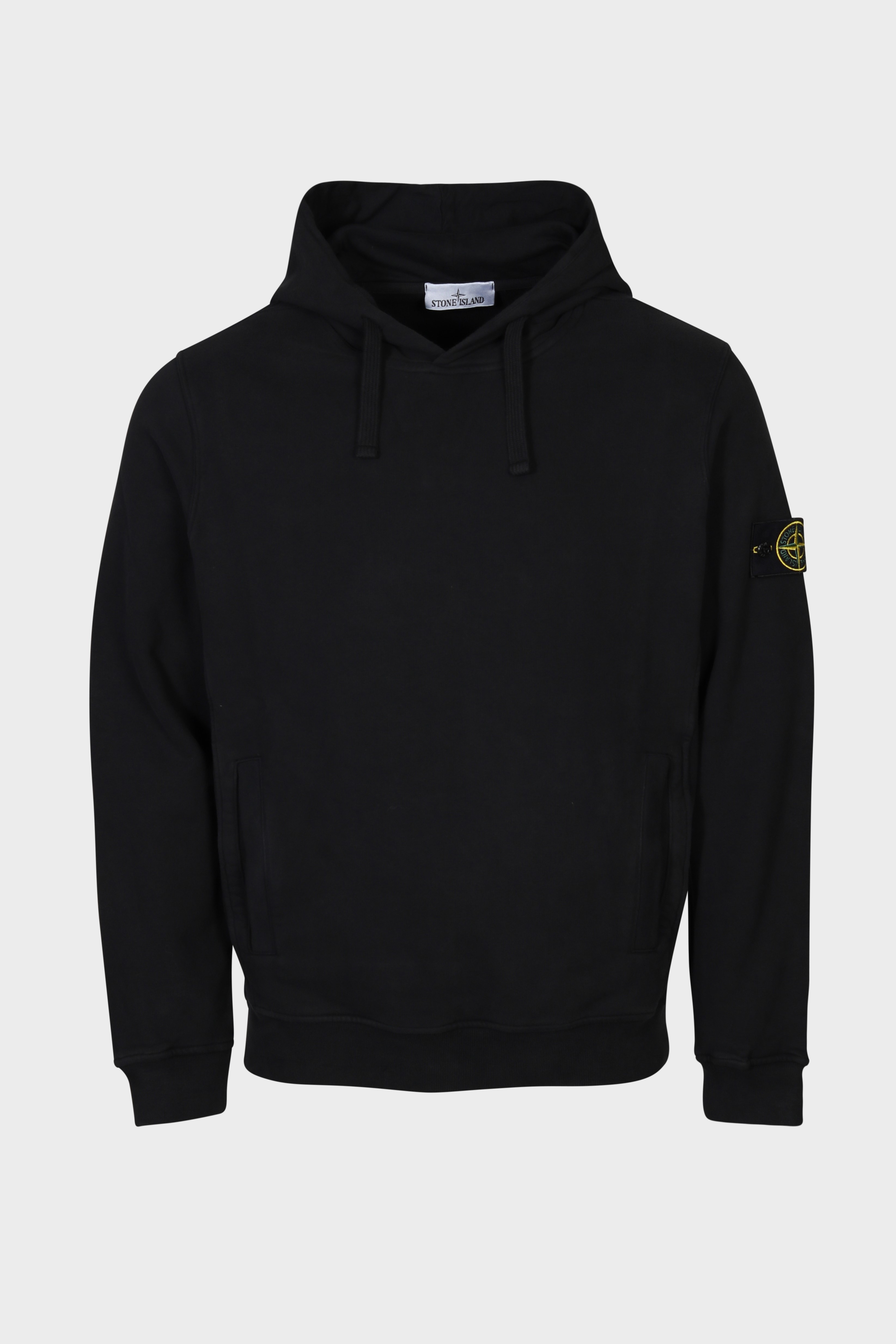 STONE ISLAND Sweat Hoodie in Black STONE ISLAND Sweat Hoodie in Black