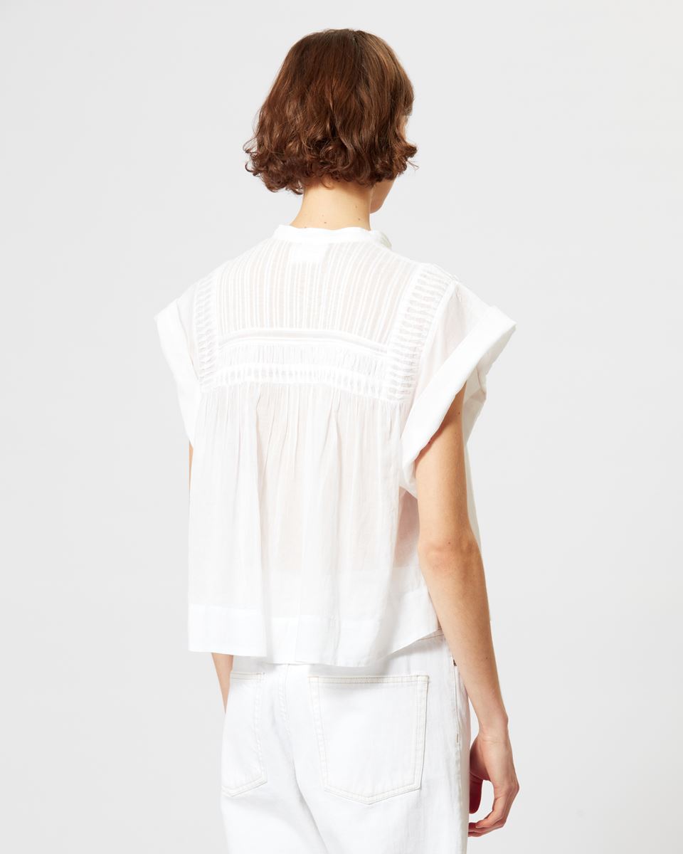 ISABEL MARANT ÉTOILE Leaza Top in White FR36 / DE34