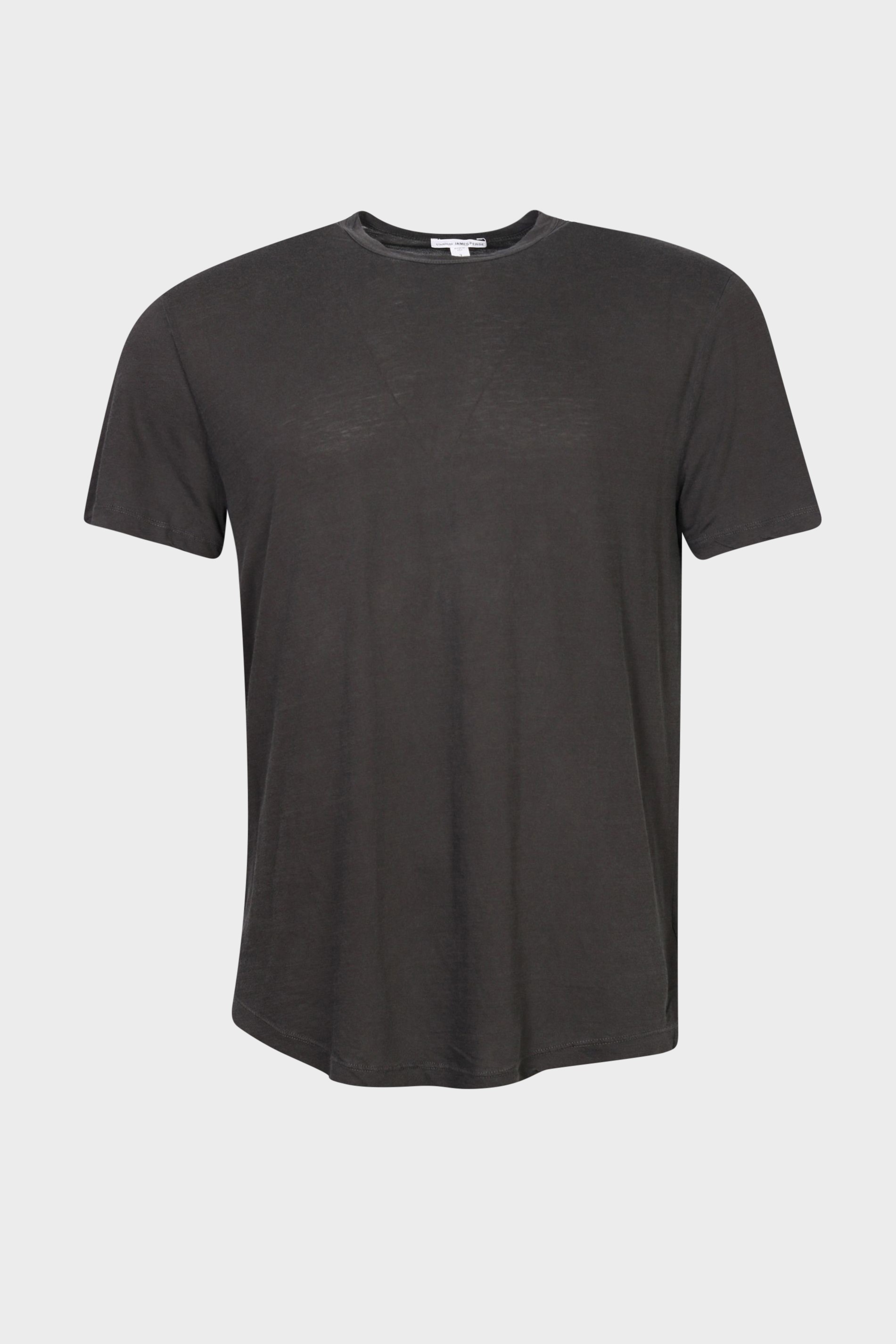James Perse Clear Jersey Crew Neck Carbon