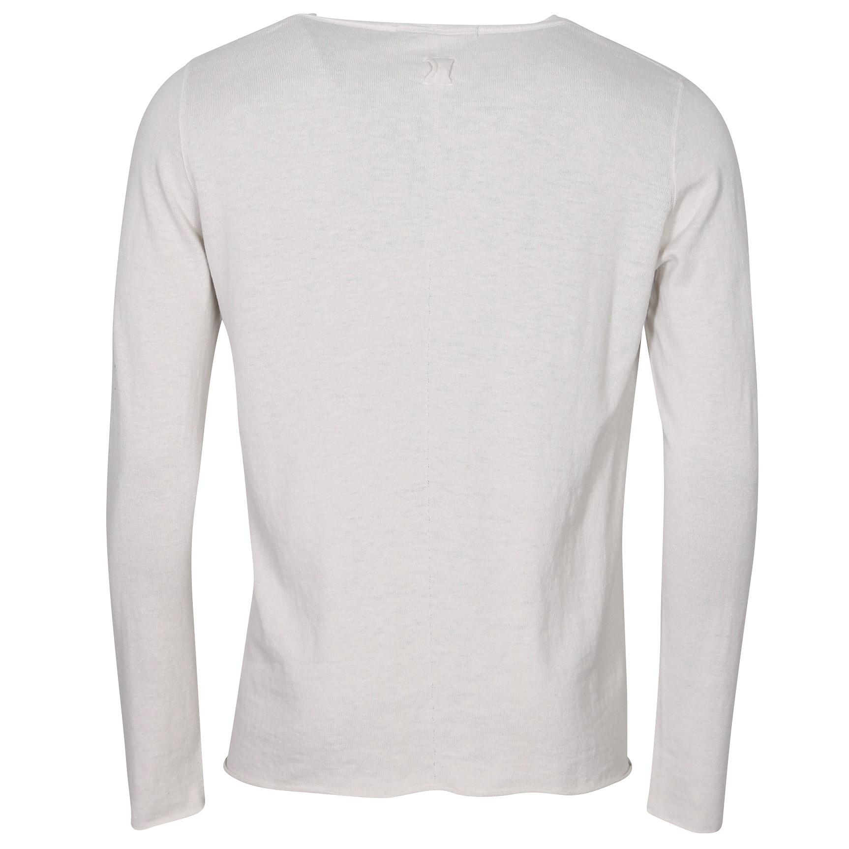 HANNES ROETHER Knit Sweater in Ecru