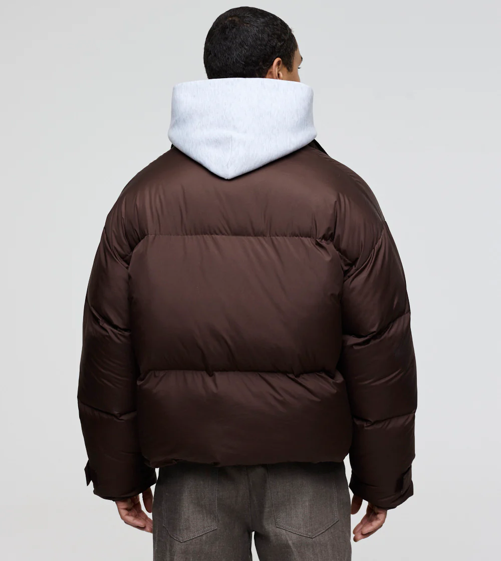 PERPLEX Puffer Jacket in Brown