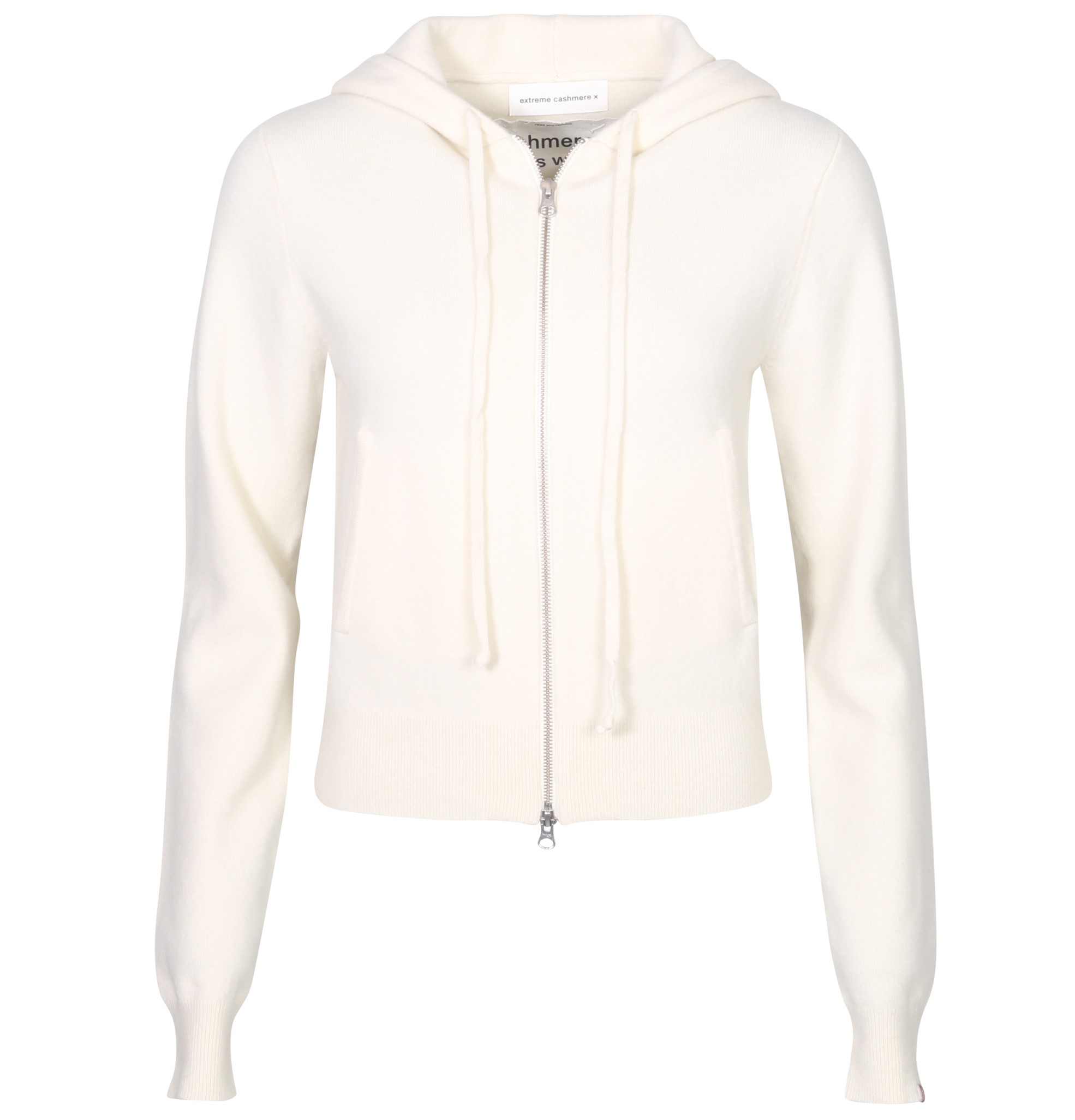 EXTREME CASHMERE Hood N°318 Hoodie in Cream