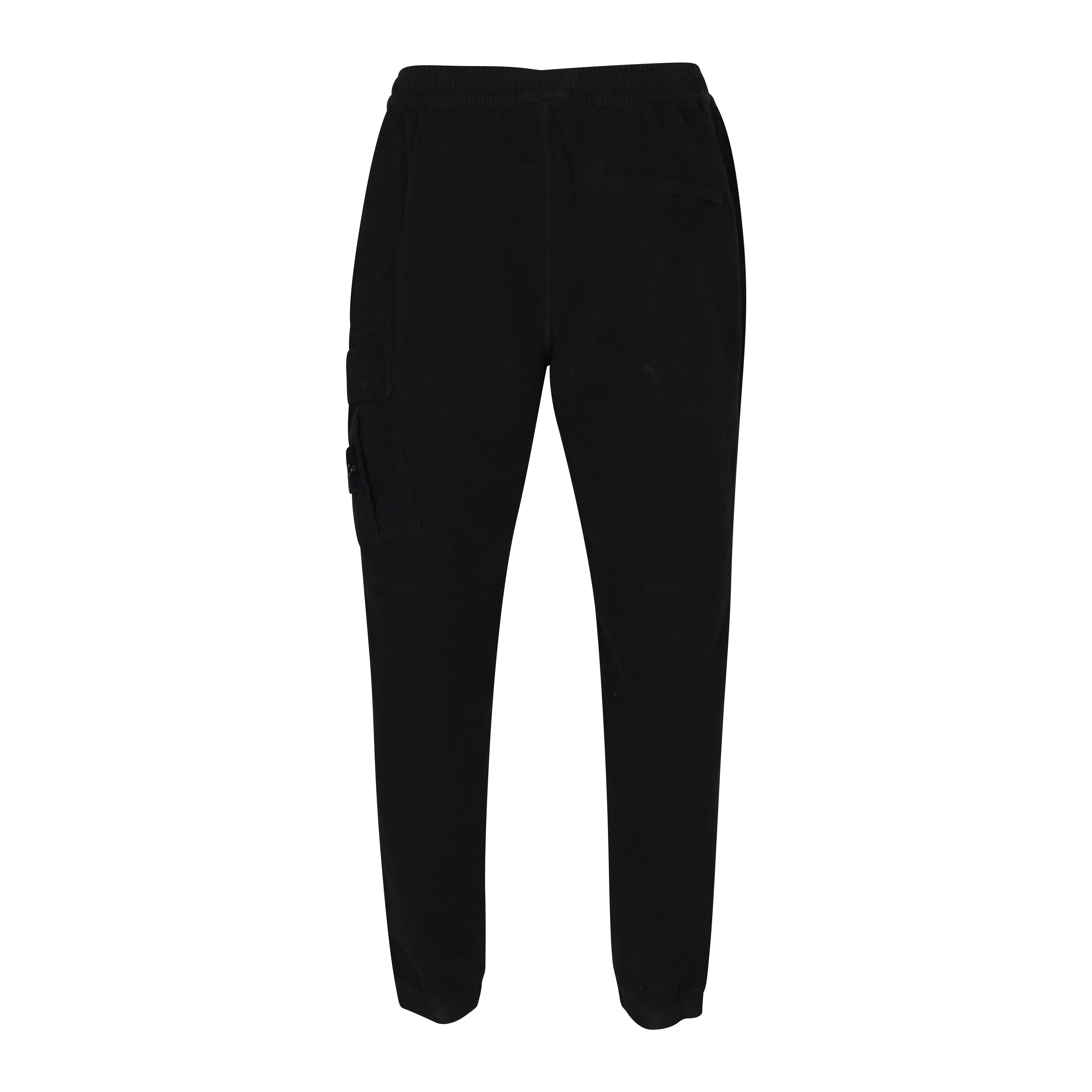 Stone Island Cotton Twill Cargo Pant in Black