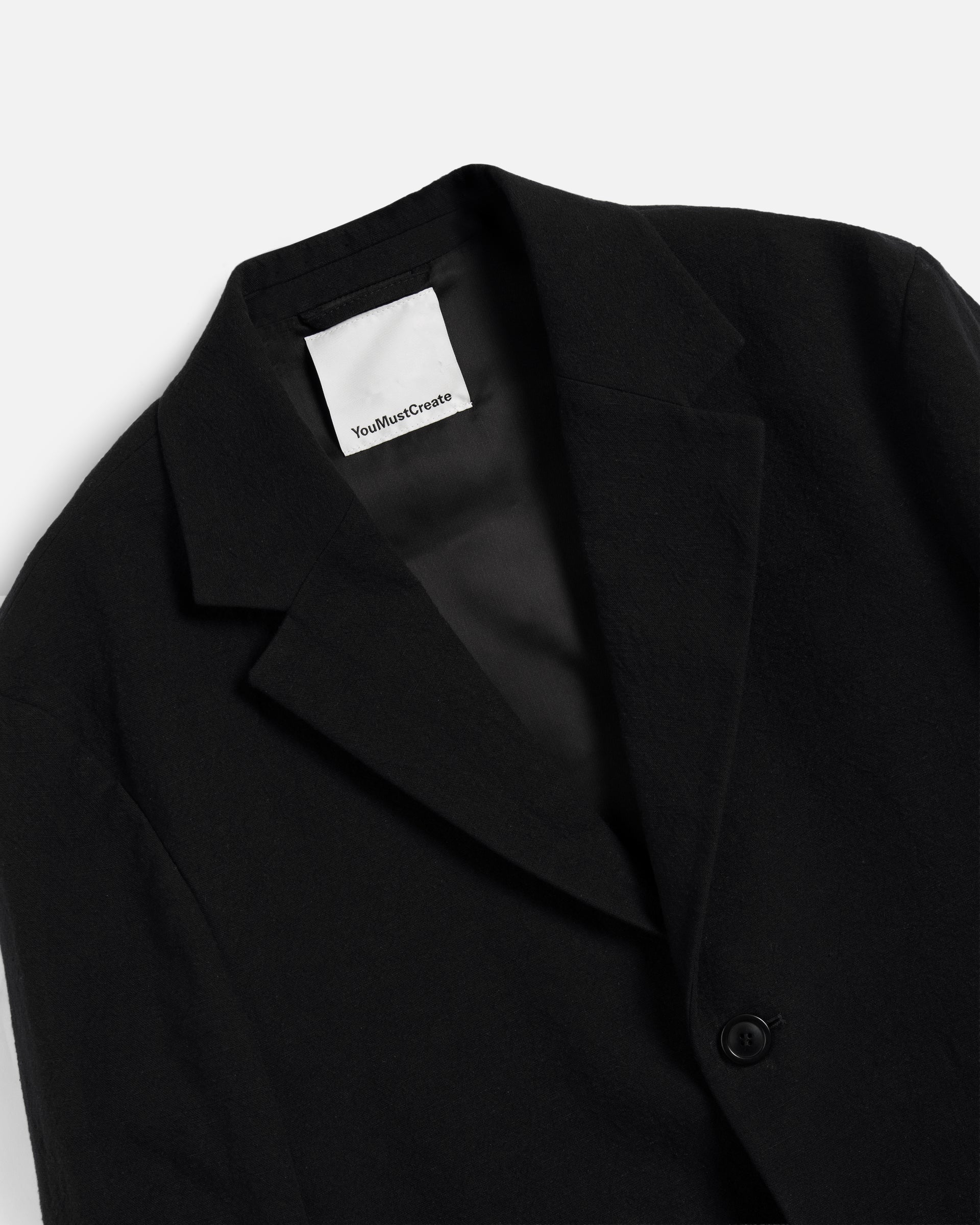 YOU MUST CREATE Like a Jacket Wool Blend in Black XL