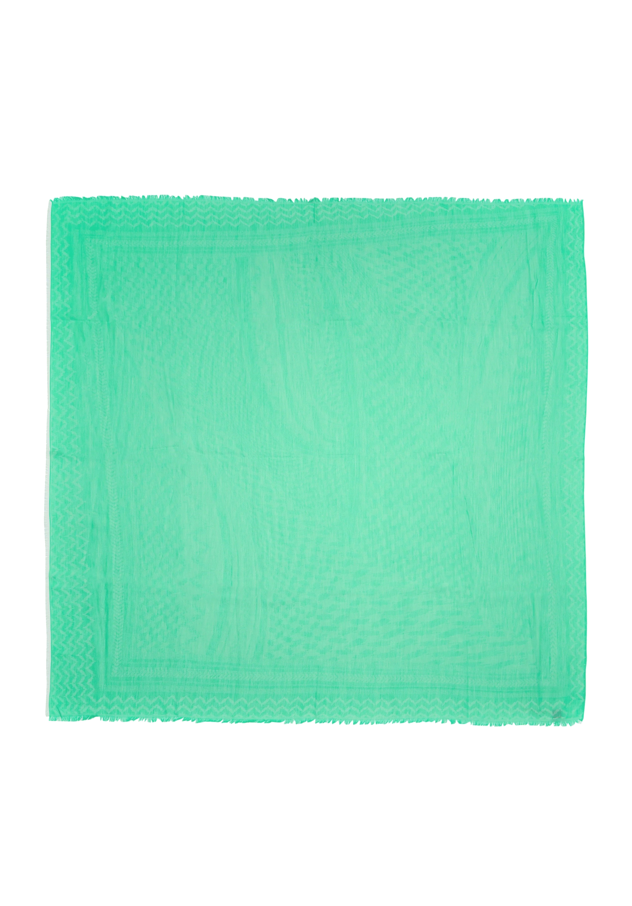 LALA BERLIN Scarf Arian in Light Apple Green