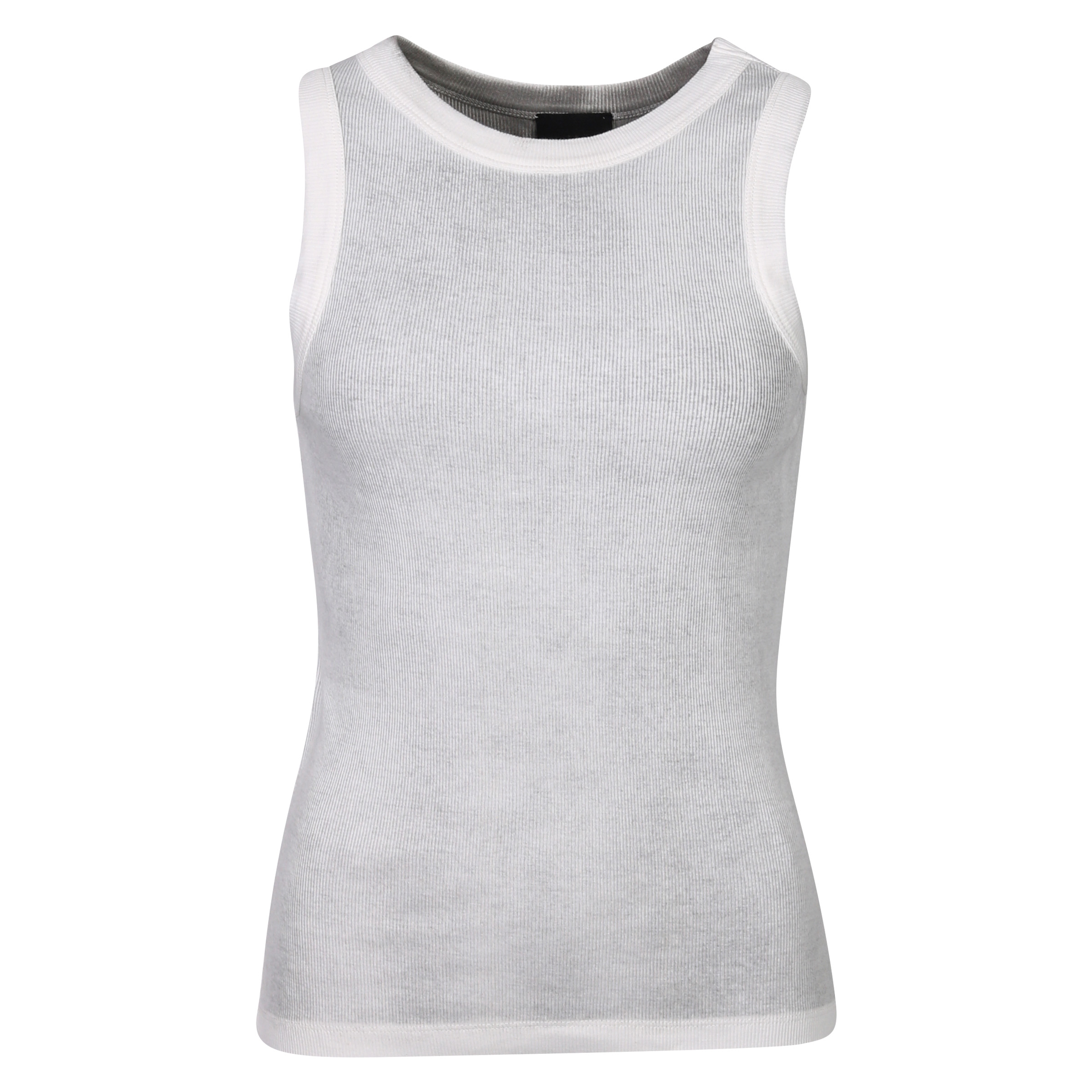 Thom Krom Rip Top White Dip Dye