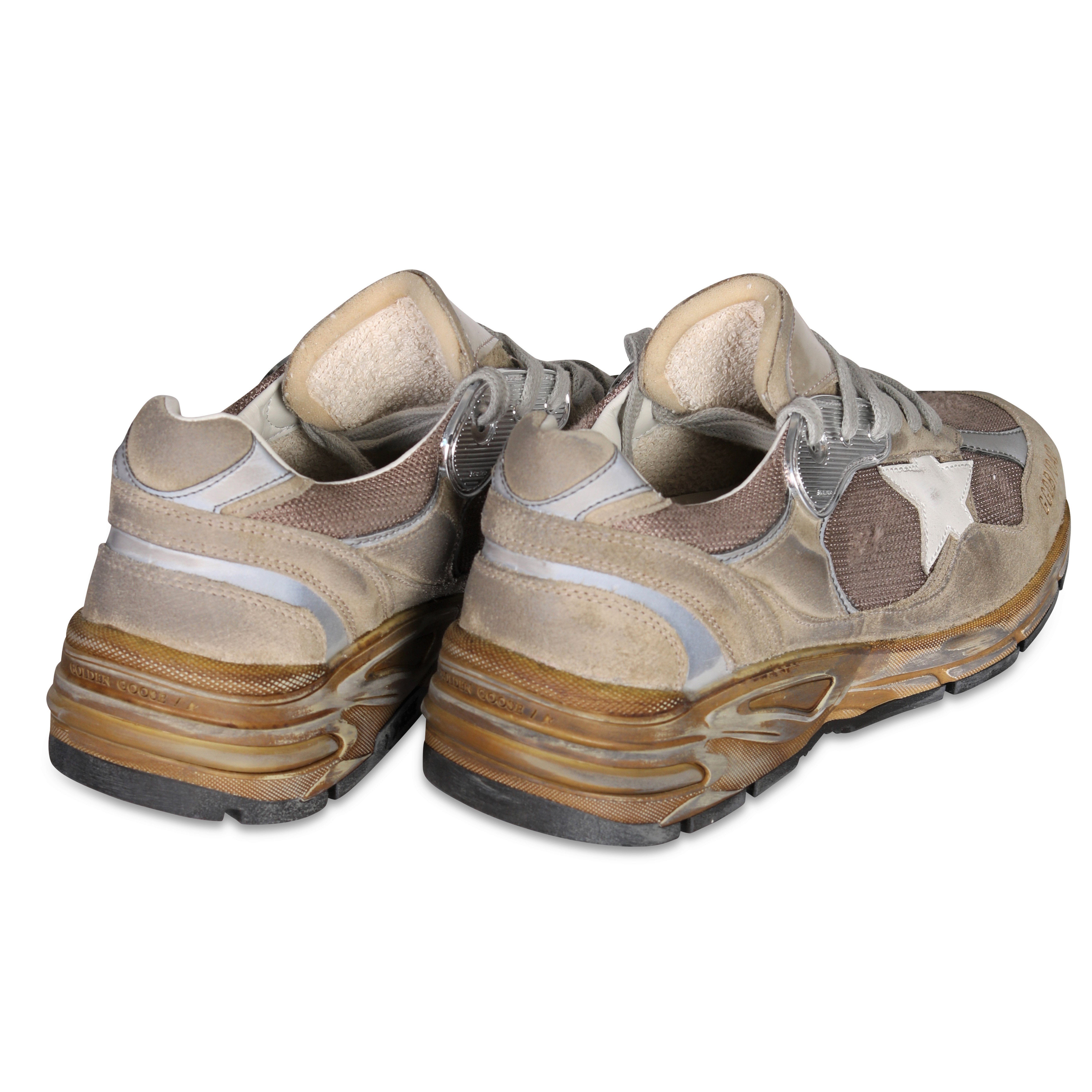 Golden Goose Sneaker Running Dad Star in Taupe 37