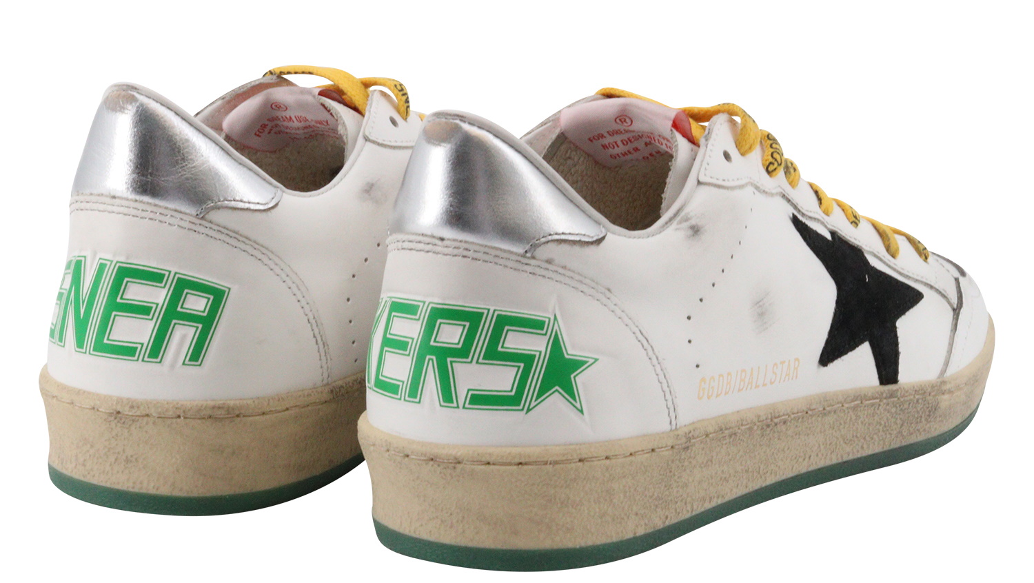 Golden Goose Sneaker Ballstar White/Black/Green