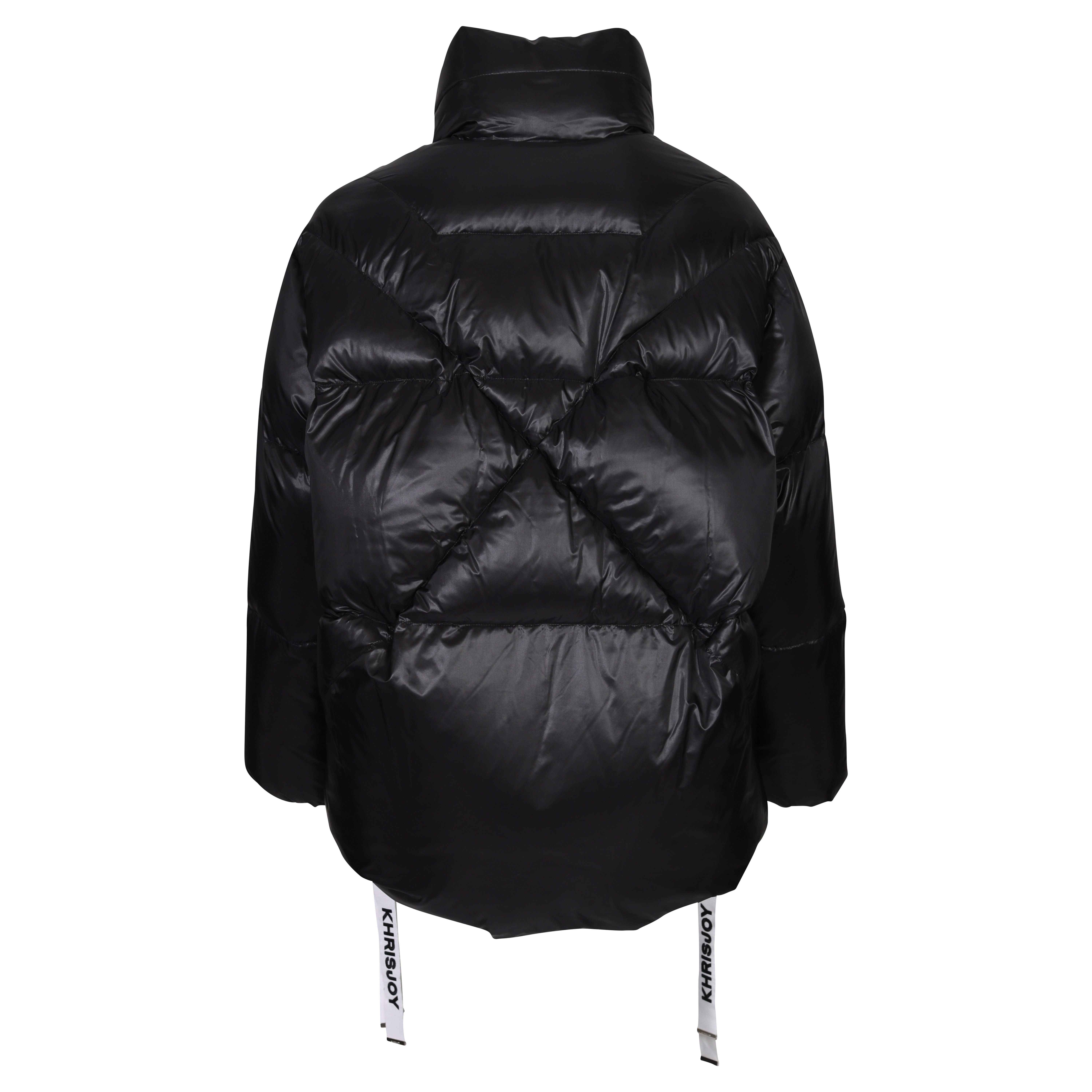 Khrisjoy Iconic Puffer Oversized Jacket in Black