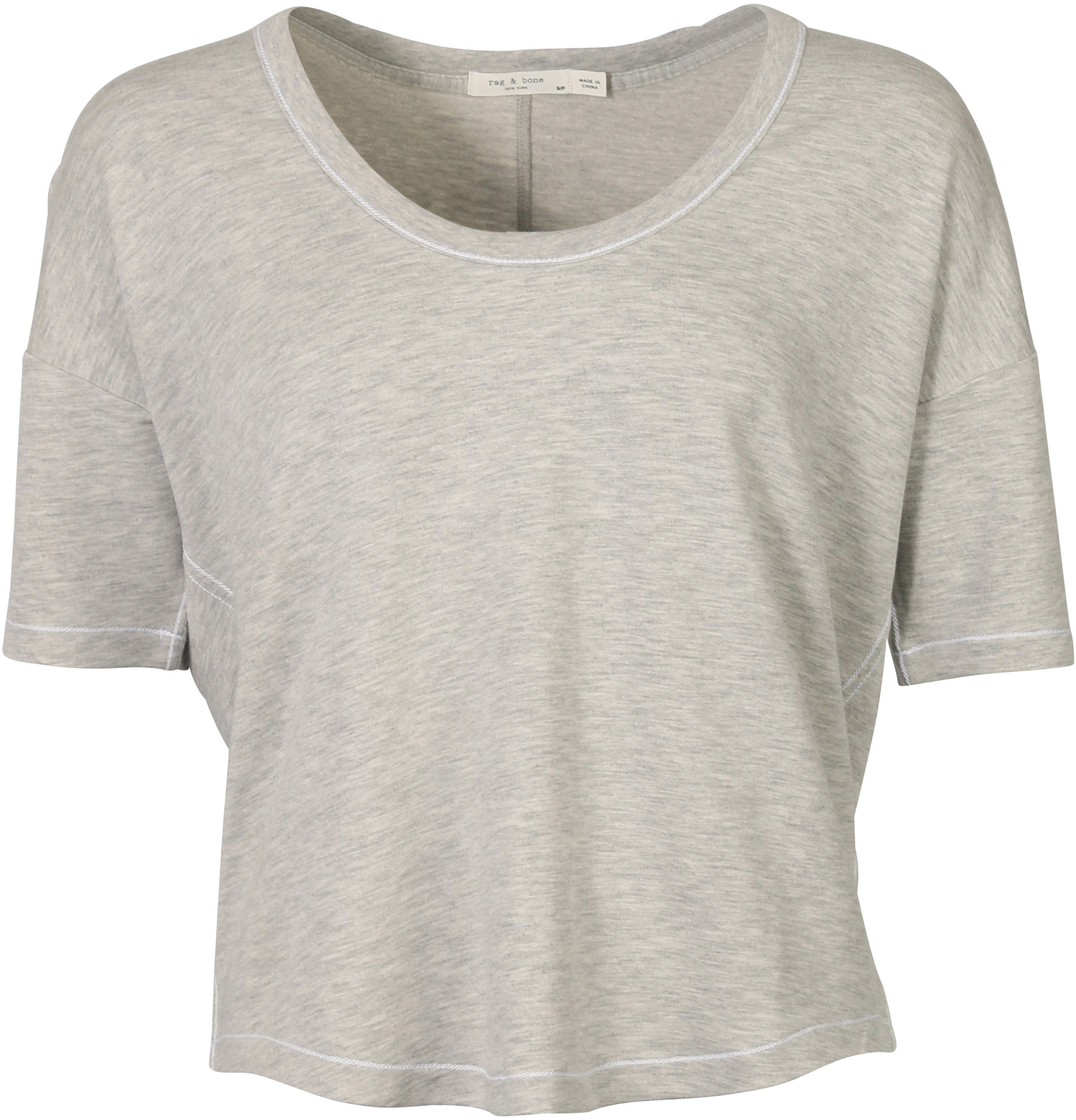 Rag & Bone T-Shirt Marlon Heathergrey