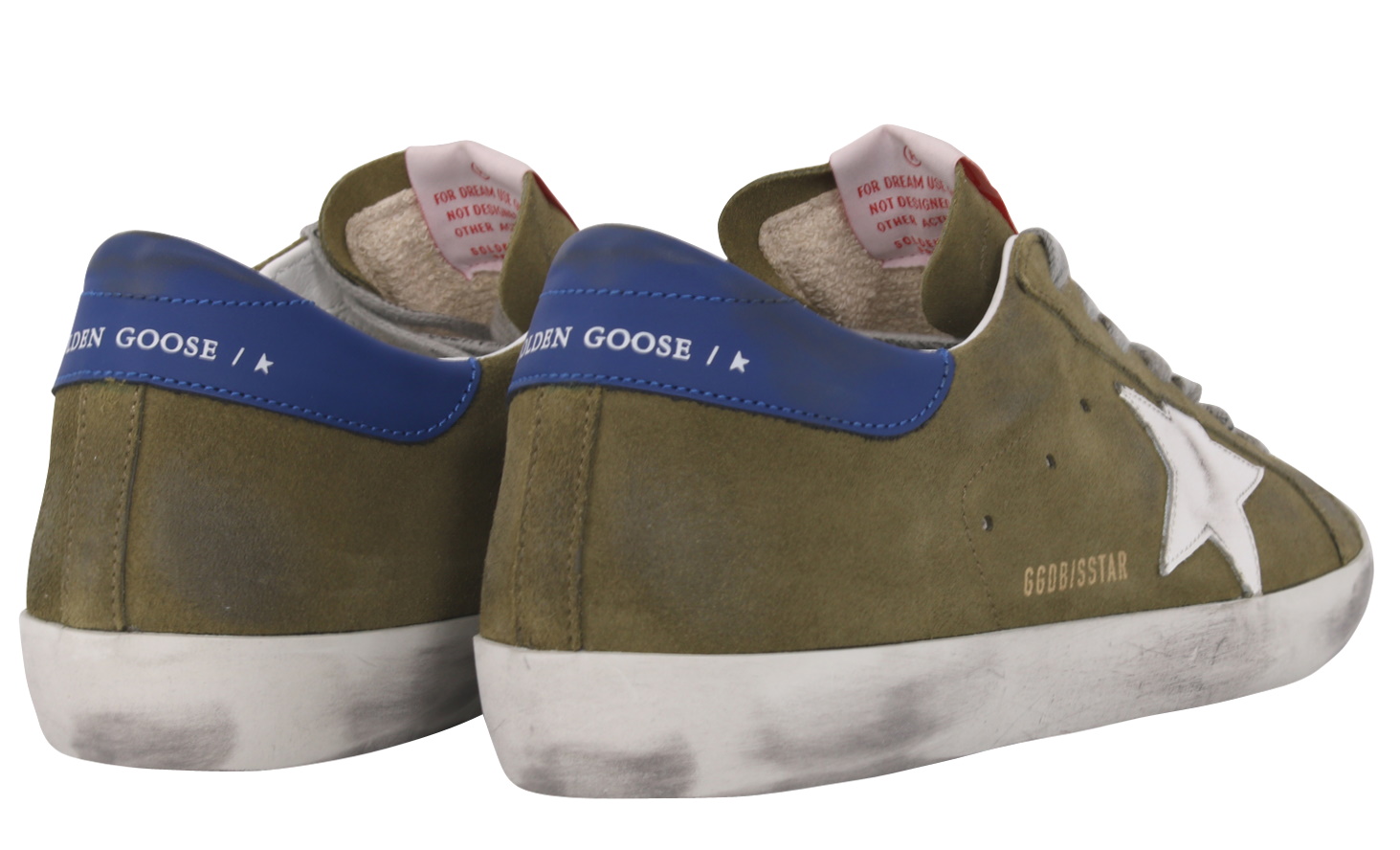 Golden Goose Superstar Suede Woodgreen/White/Black 45