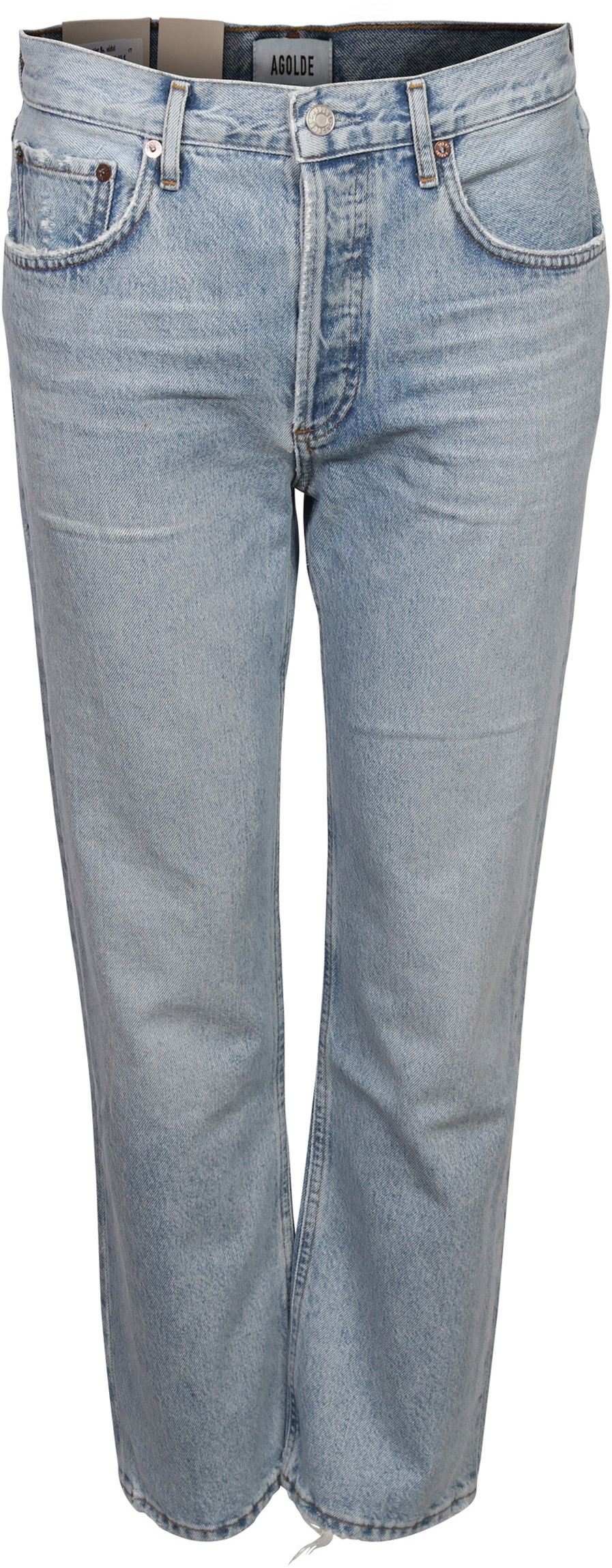 Agolde Jeans Ripley Light Blue Washed