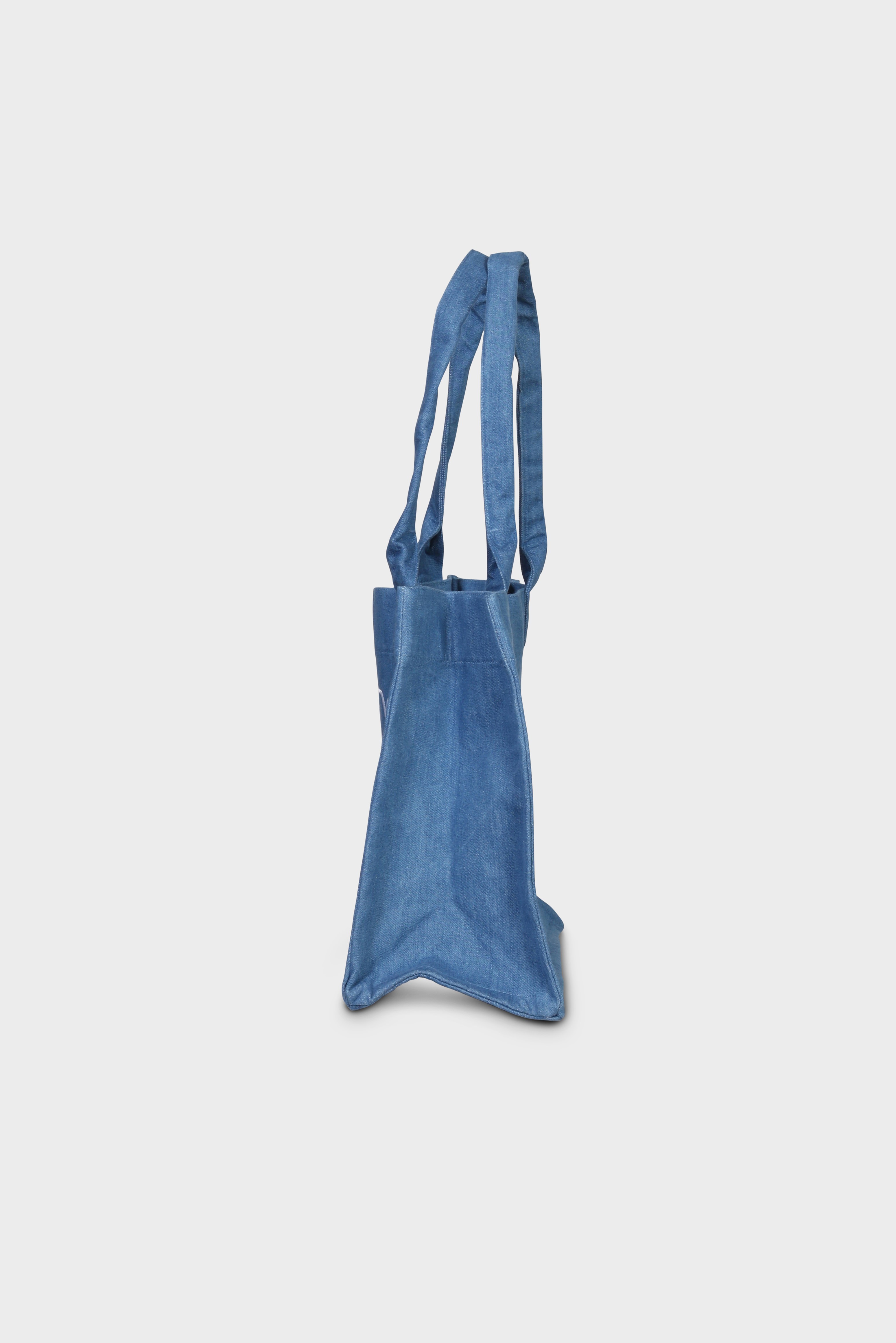 GANNI Large Easy Shopper in Denim
