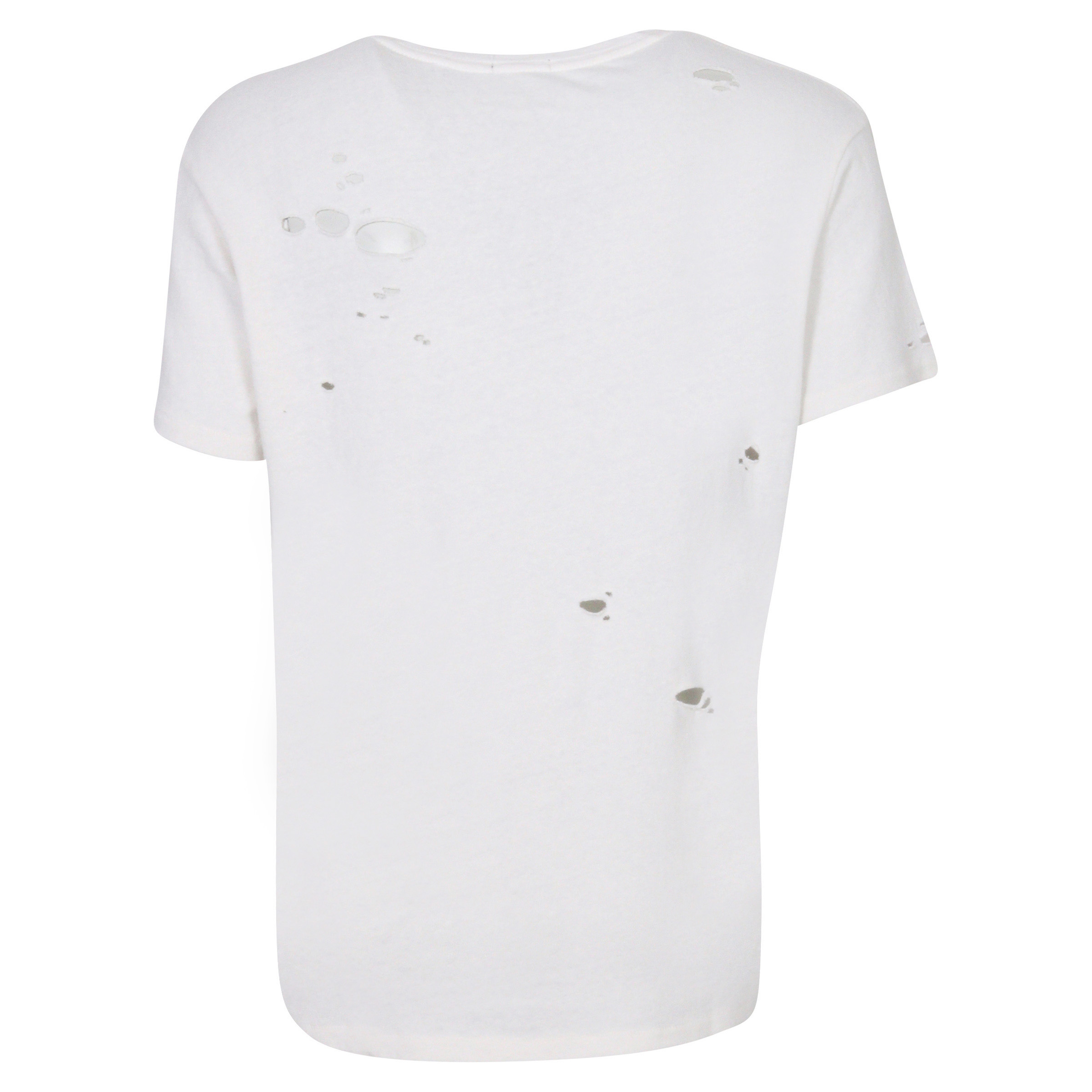 R13 T-Shirt Fuck You Ecru L