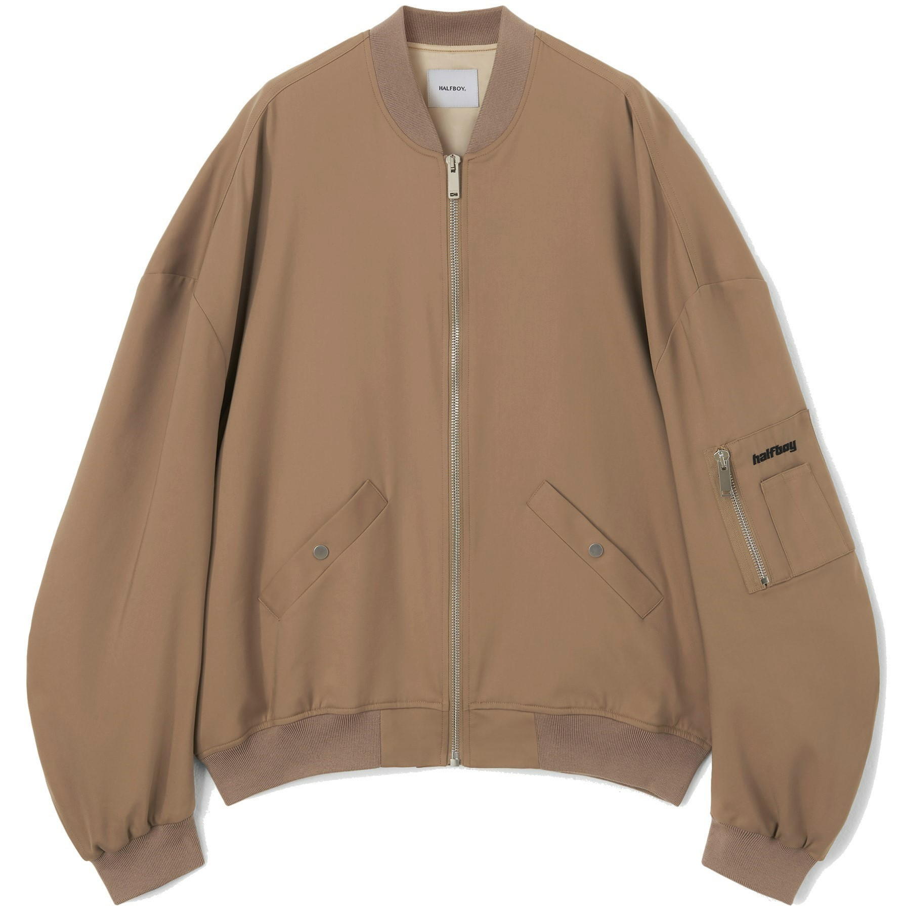 HALFBOY Boyfriend Bomber in Khaki