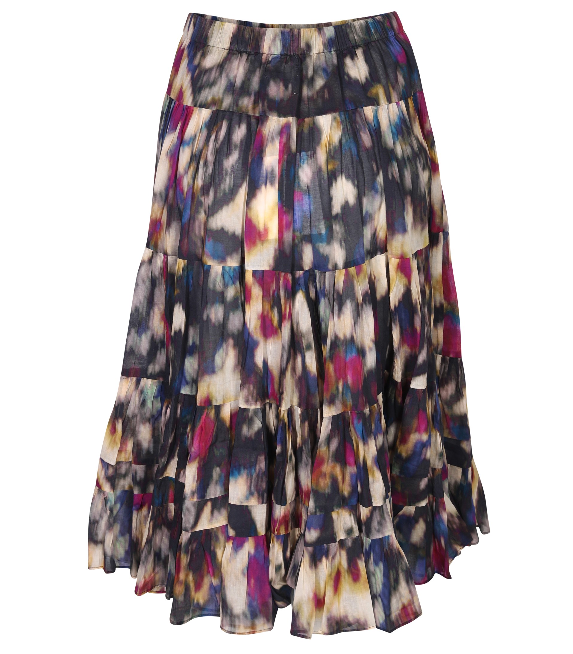 ISABEL MARANT ÉTOILE Elfa Skirt in Ochre/Black FR40 / DE38