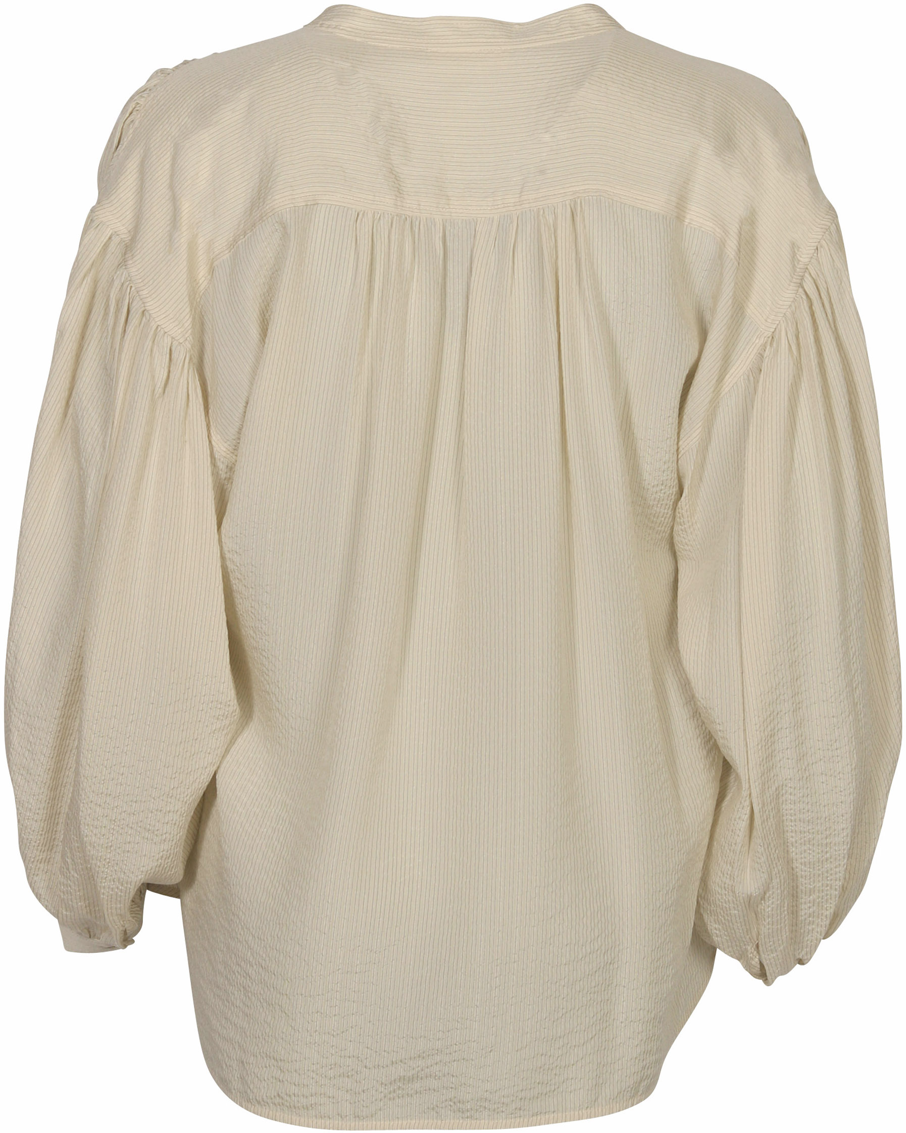 Anine Bing Shirt Eden Cream/Black Stripe