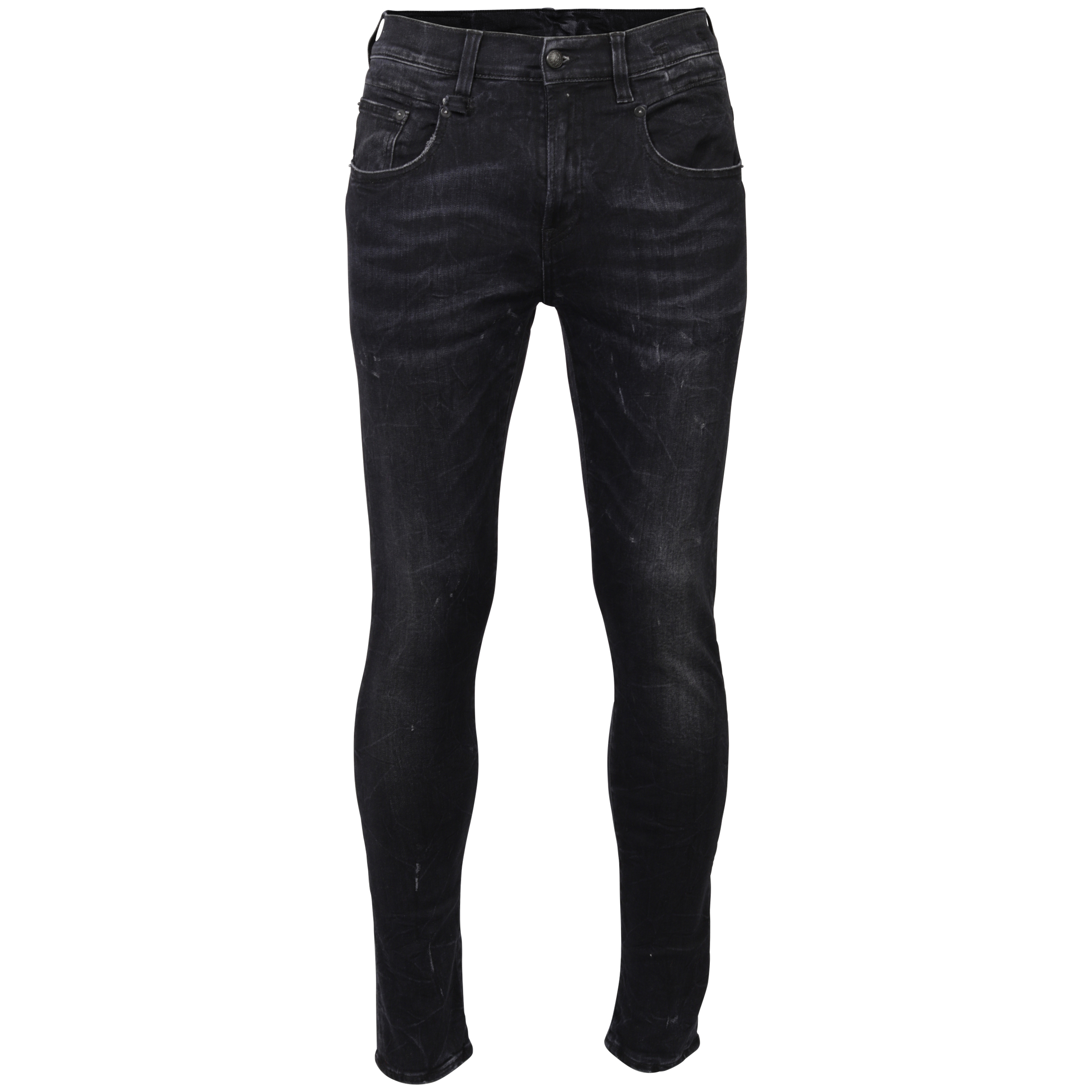 R13 Jeans Boy schwarz