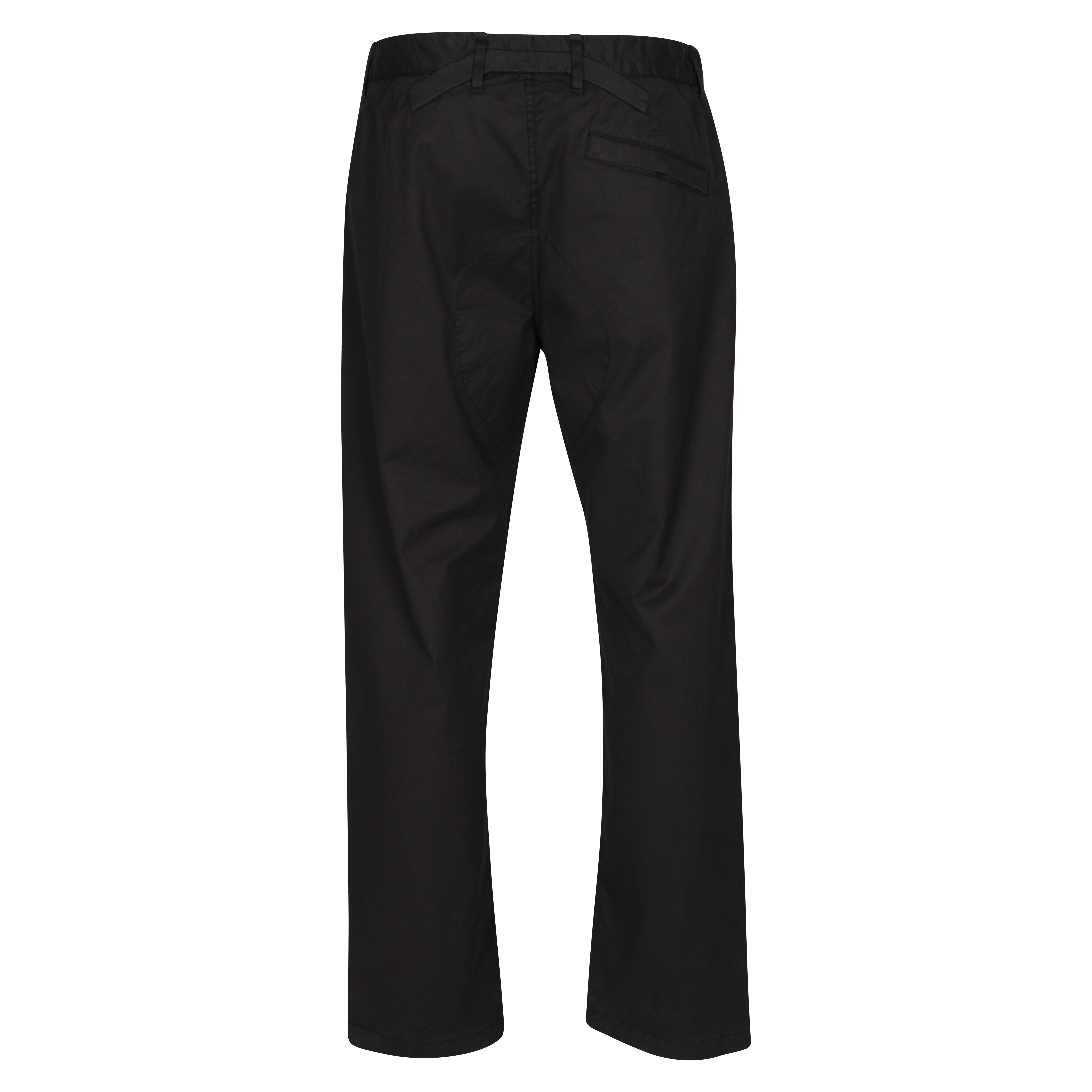 Stone Island Wide Leg Chino in Black