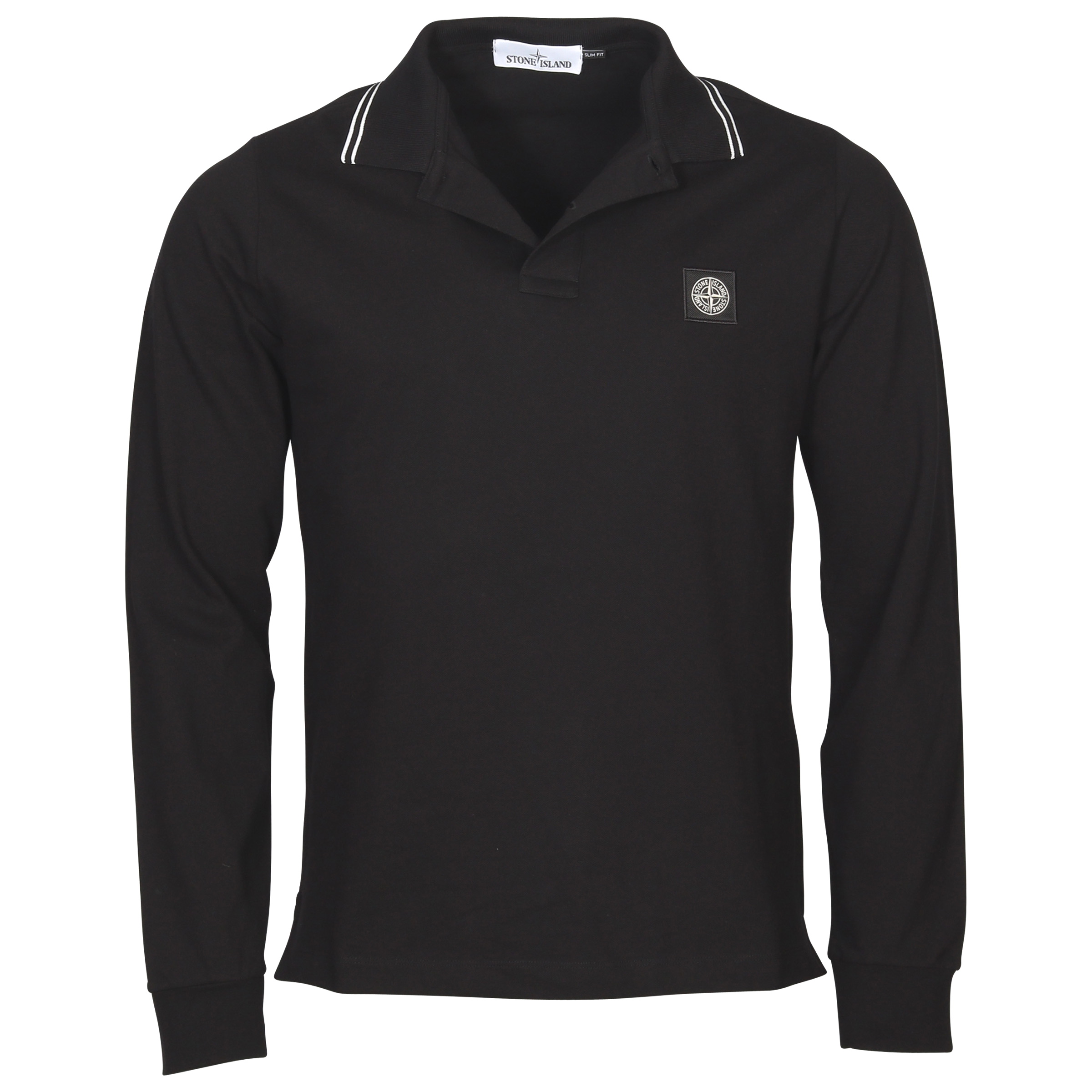 Stone Island Polo Longsleeve Black
