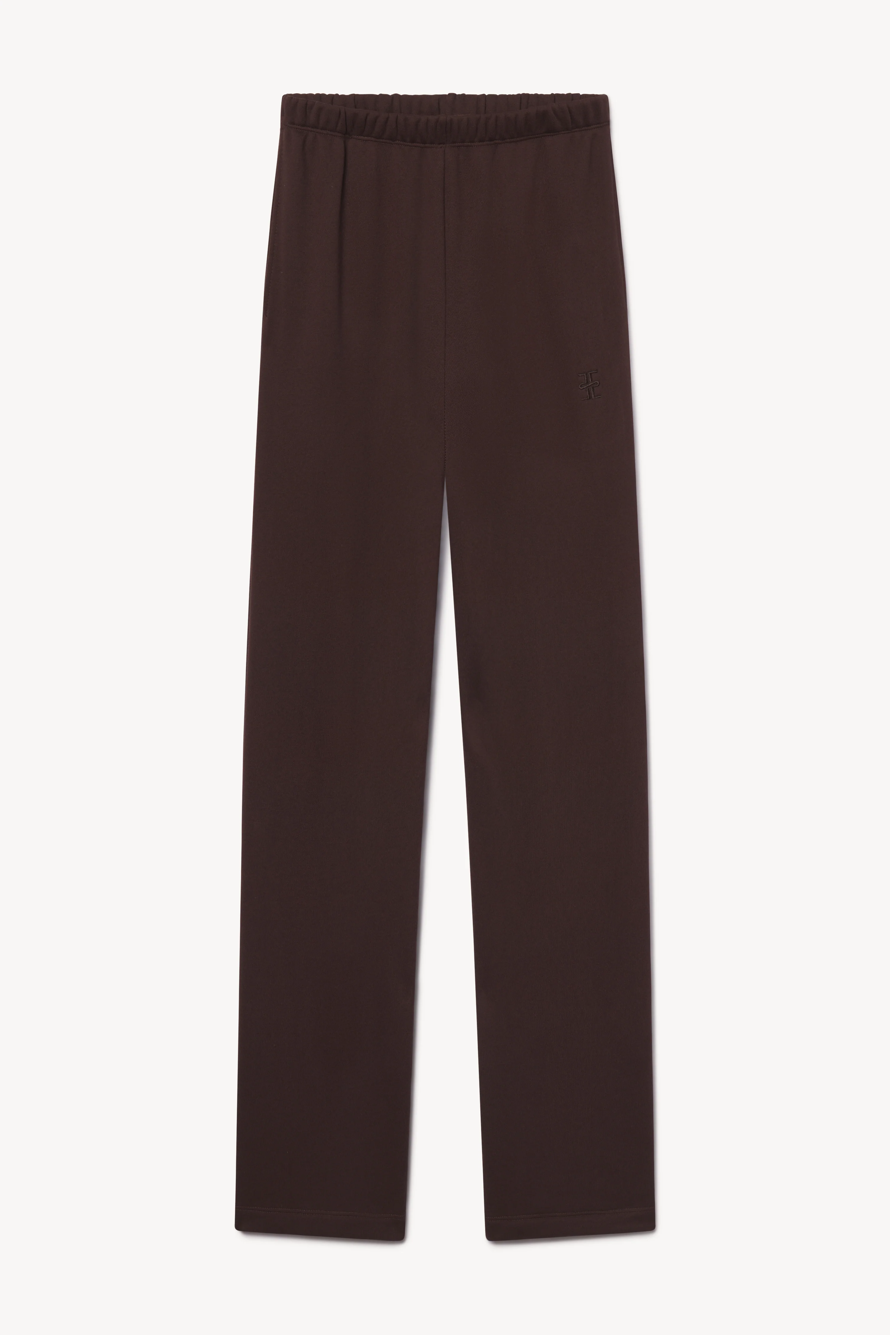ÉTERNE Oversized Wide Leg Sweatpant in Espresso