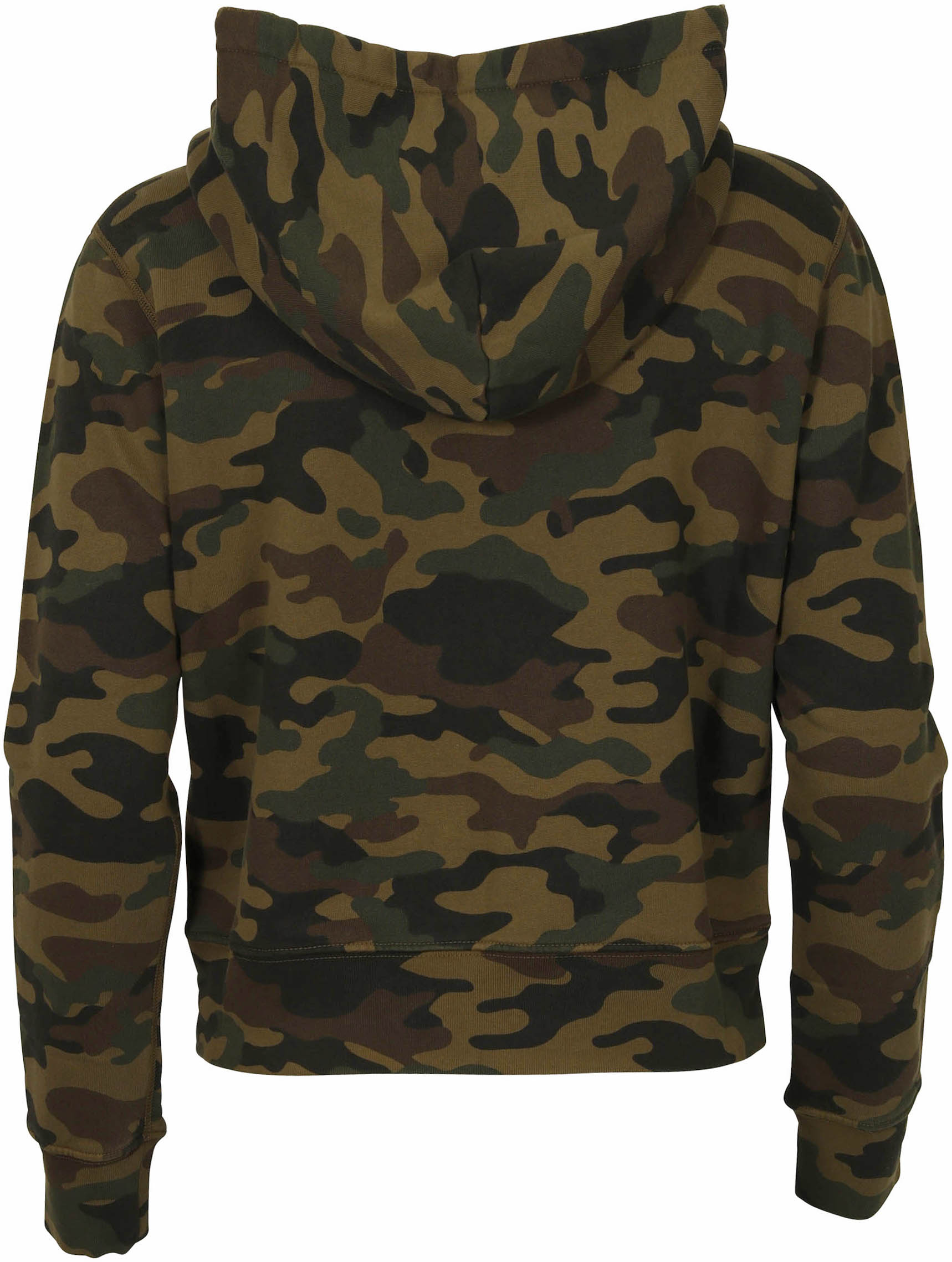 Nili Lotan Zip Hoodie Callie Green Camouflage