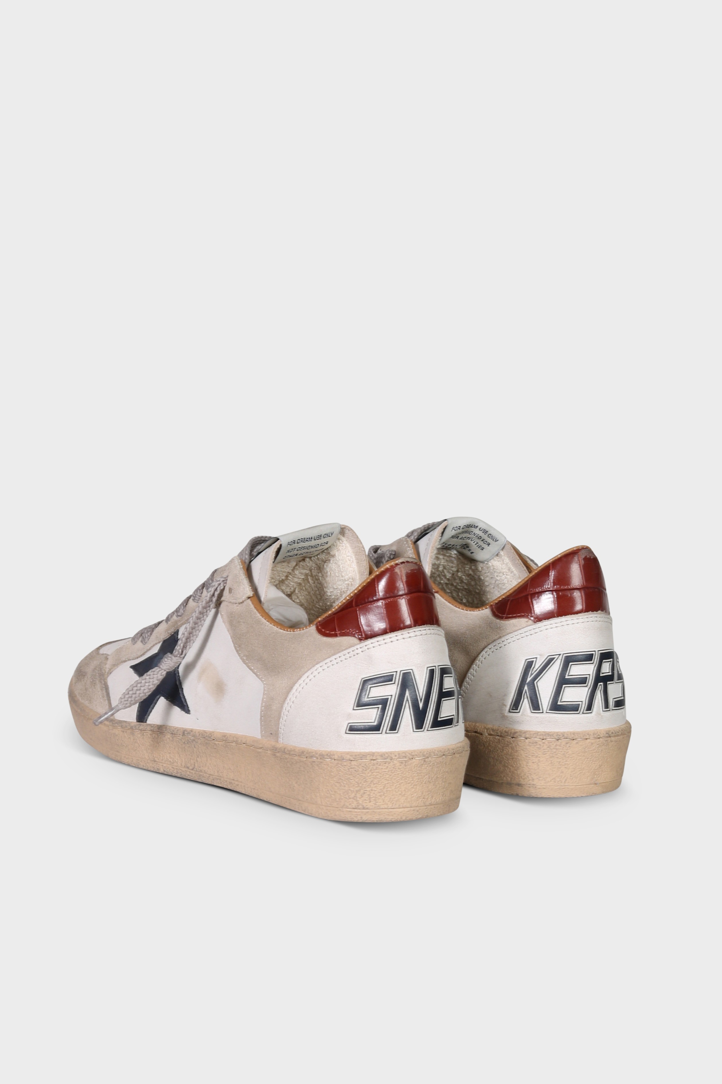 GOLDEN GOOSE Ballstar Beige/Blue