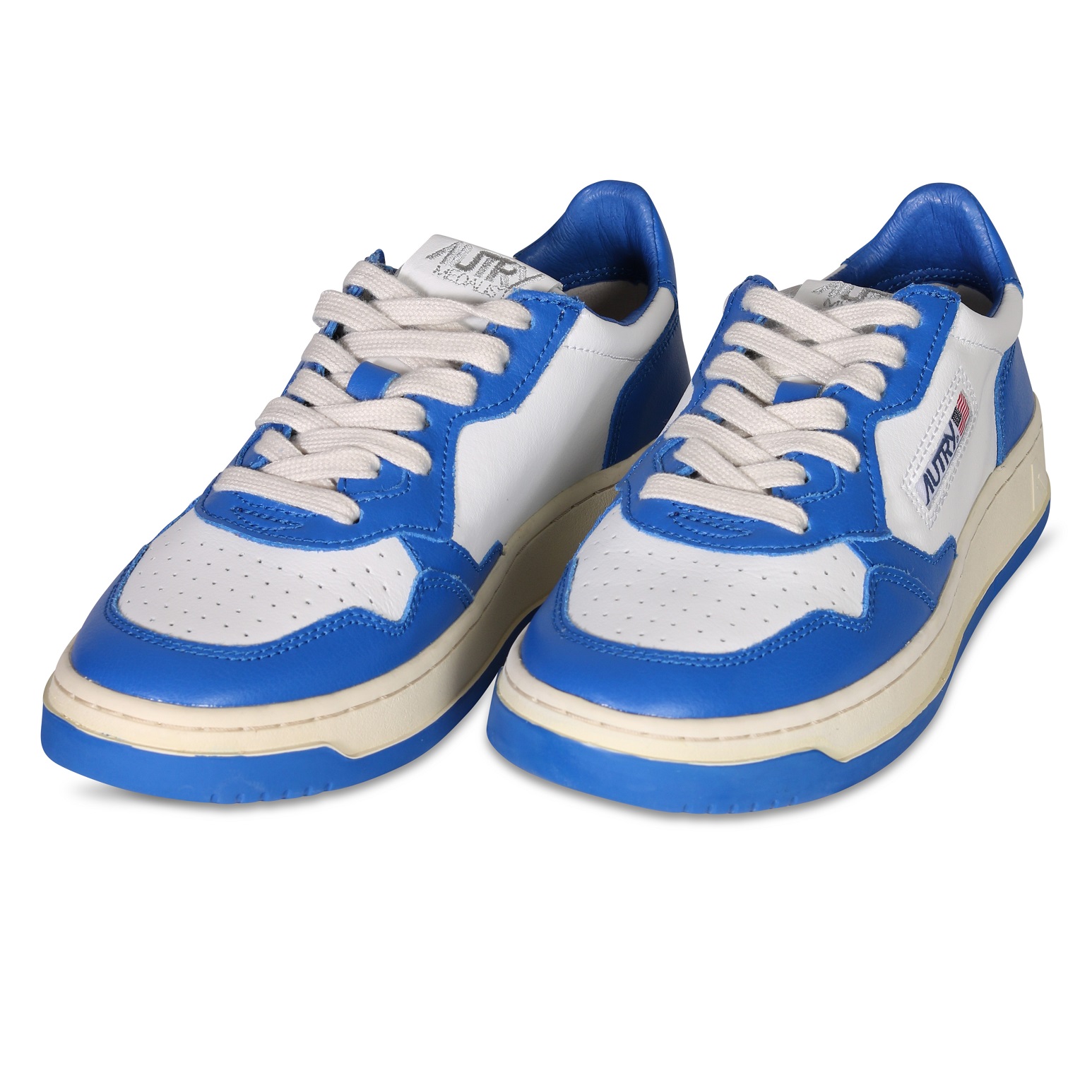 Autry Action Shoes Low Sneaker White/Princ Blue 44
