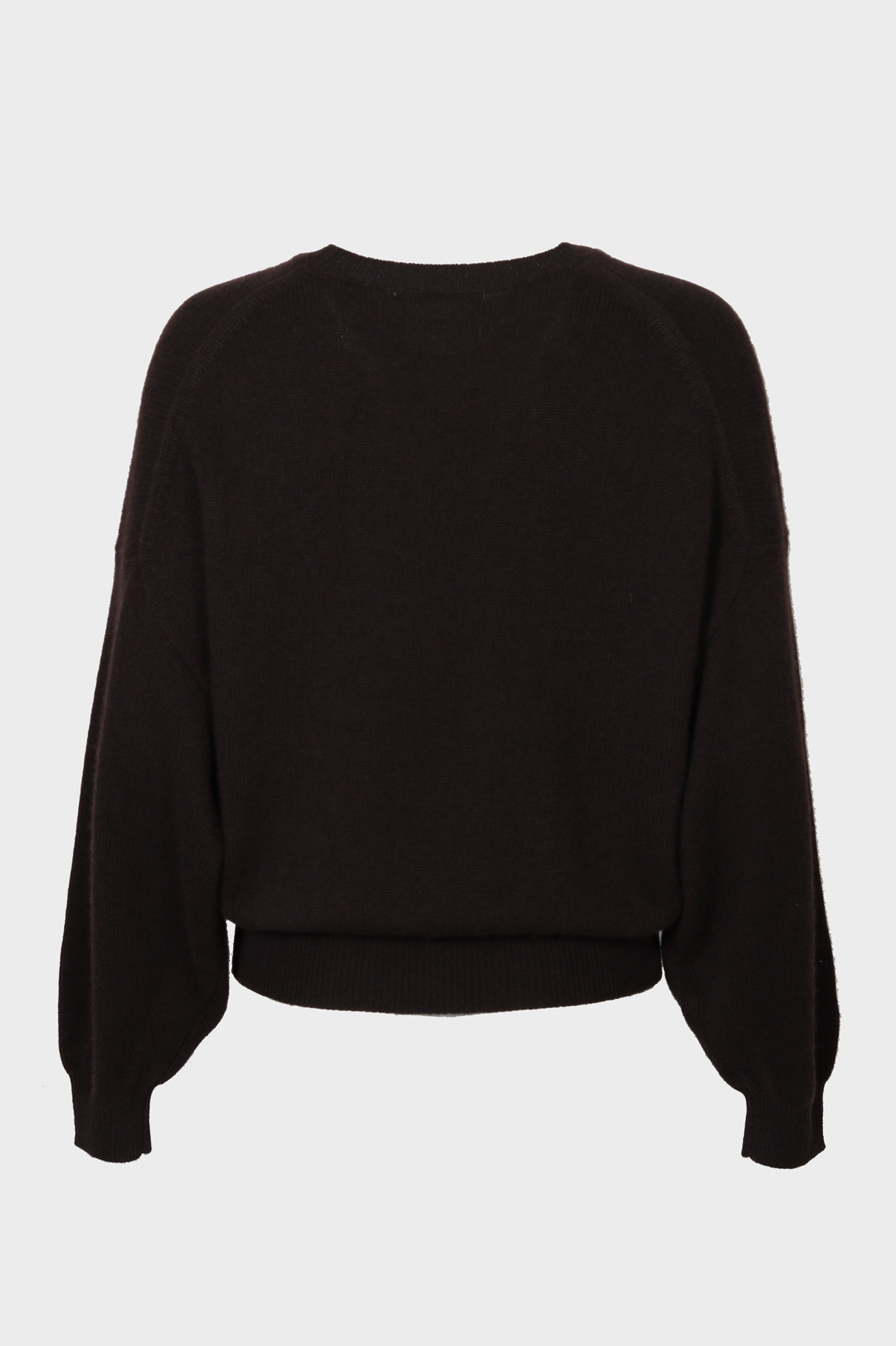 LISA YANG Veira Cashmere Sweater in Dark Oak 2 / M-L