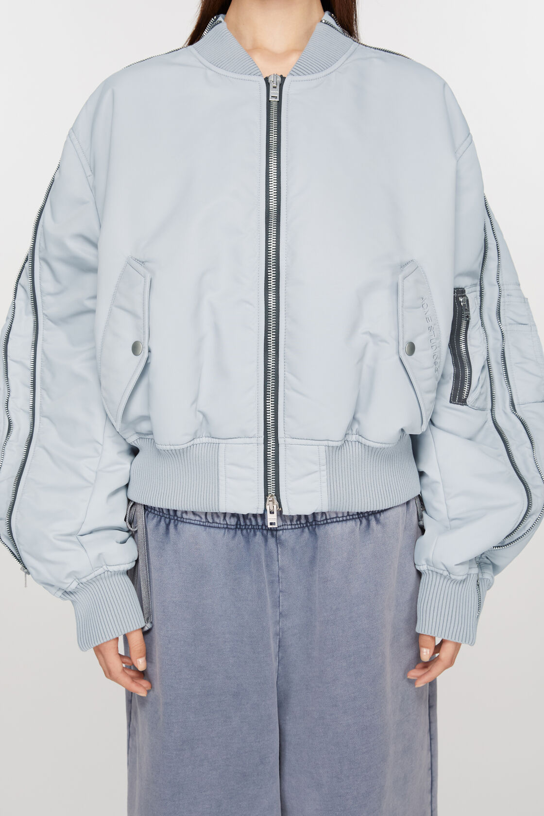 ACNE STUDIOS Bomberjacket in Powder Blue 36