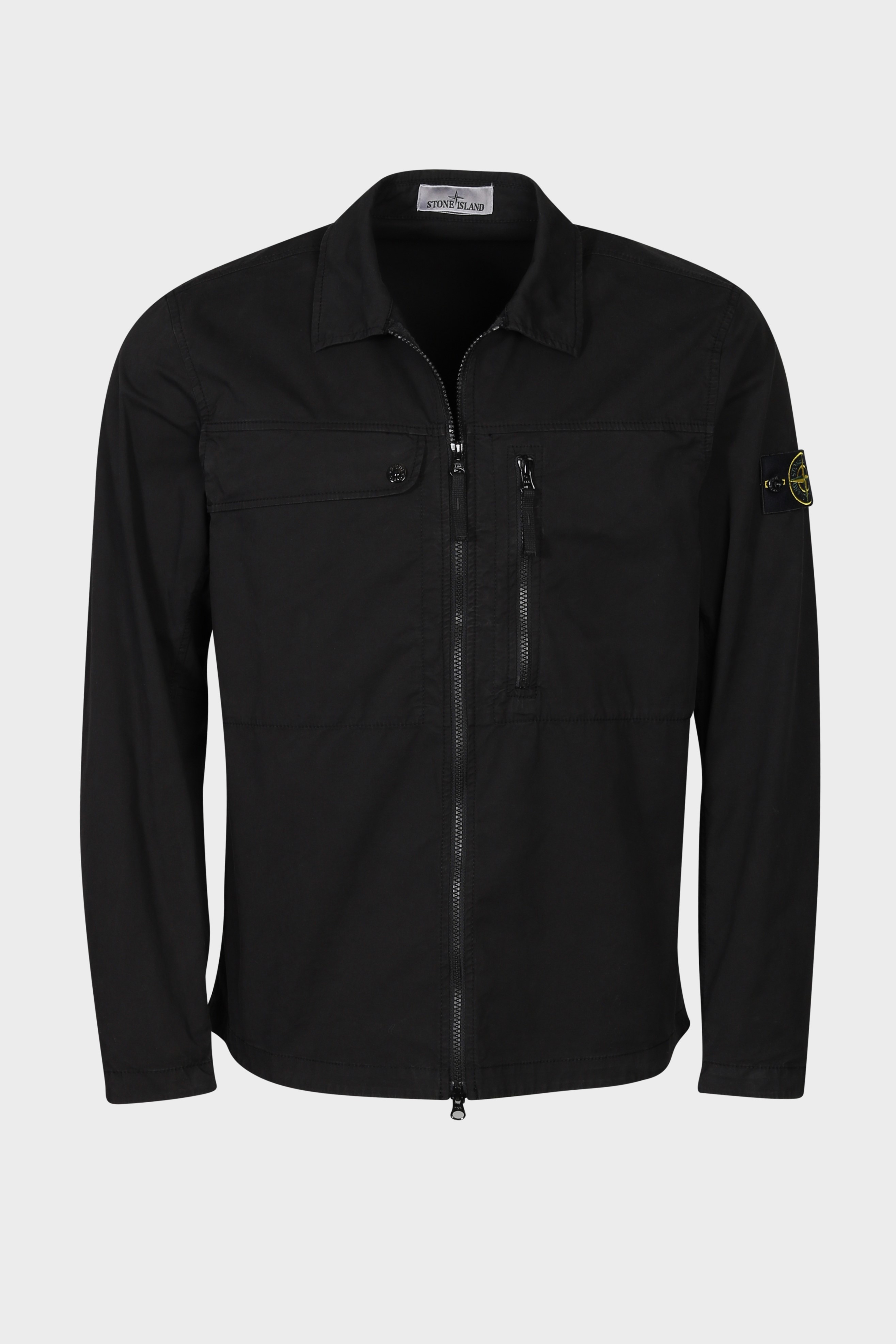 STONE ISLAND Overshirt in Black