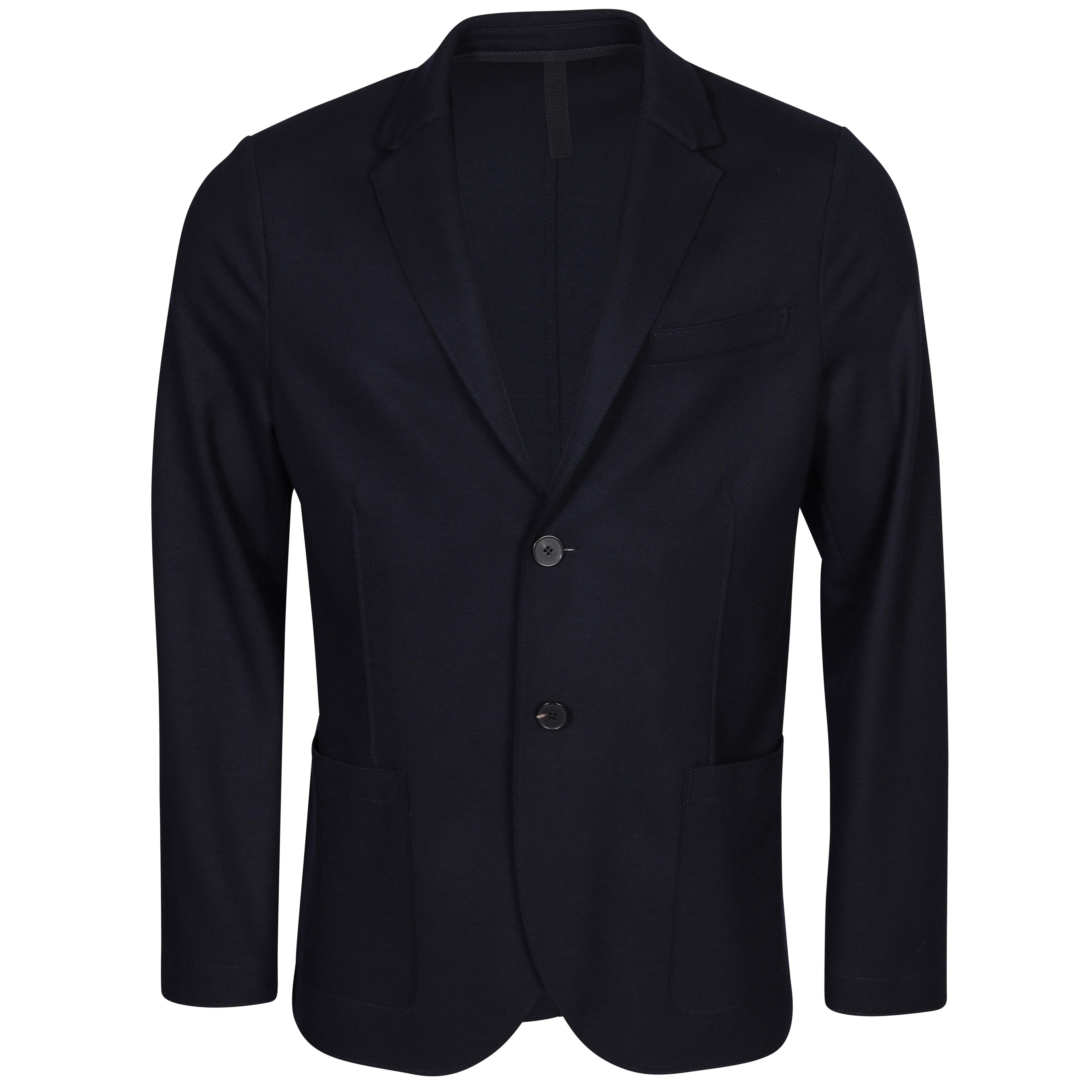 HARRIS WHARF Wool Jacket in Navy