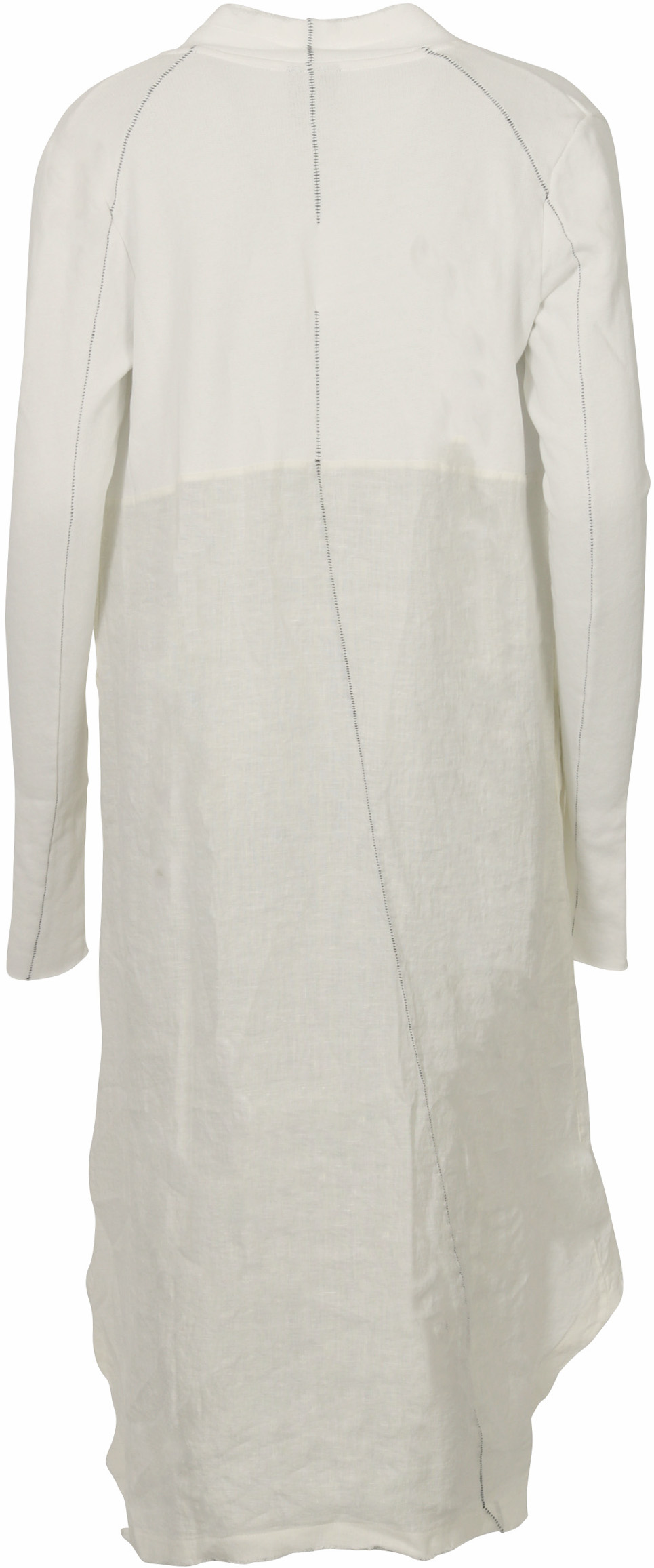 Thom Krom Cotton/Linen Long Coat Offwhite S