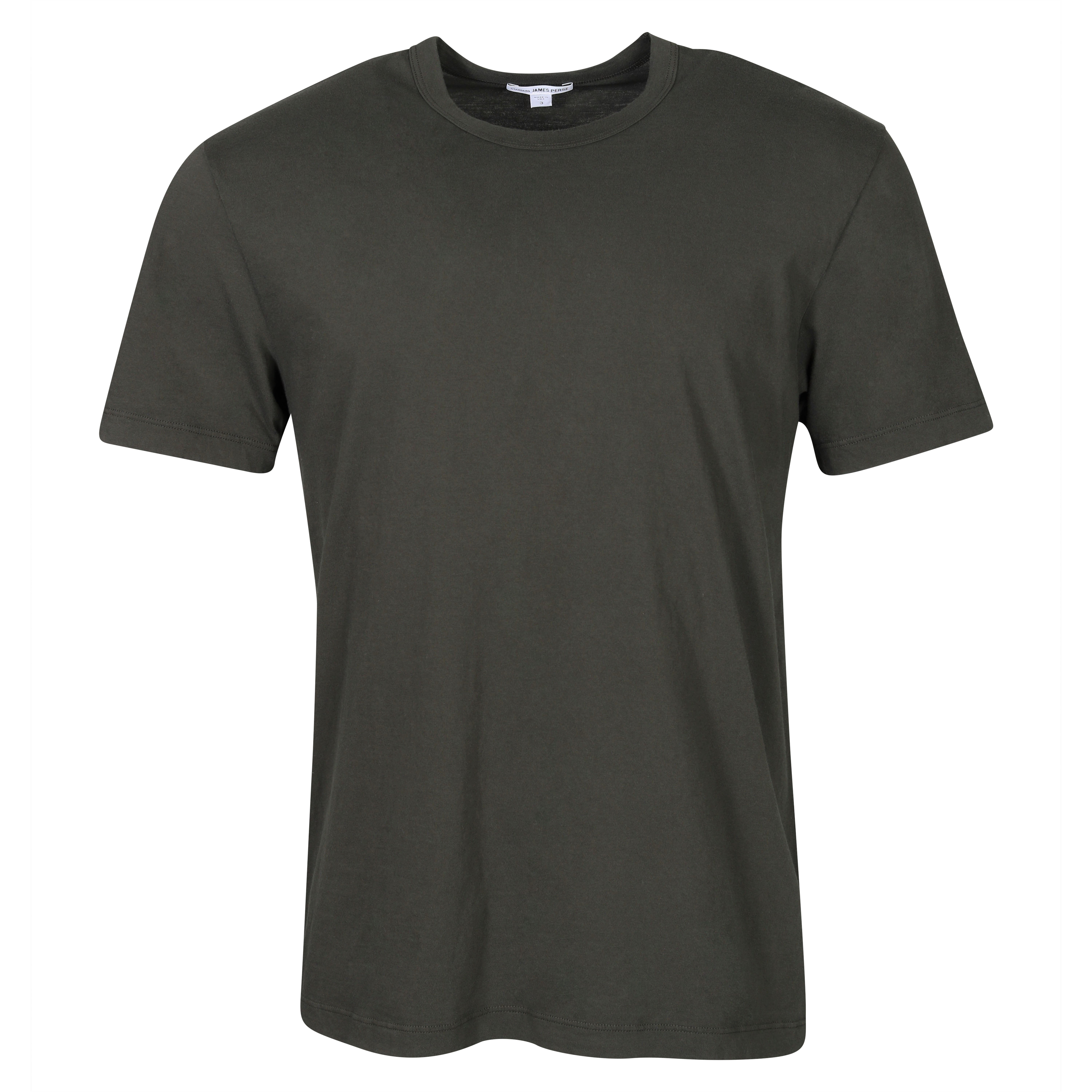 James Perse T-Shirt Crewneck in Dark Olive