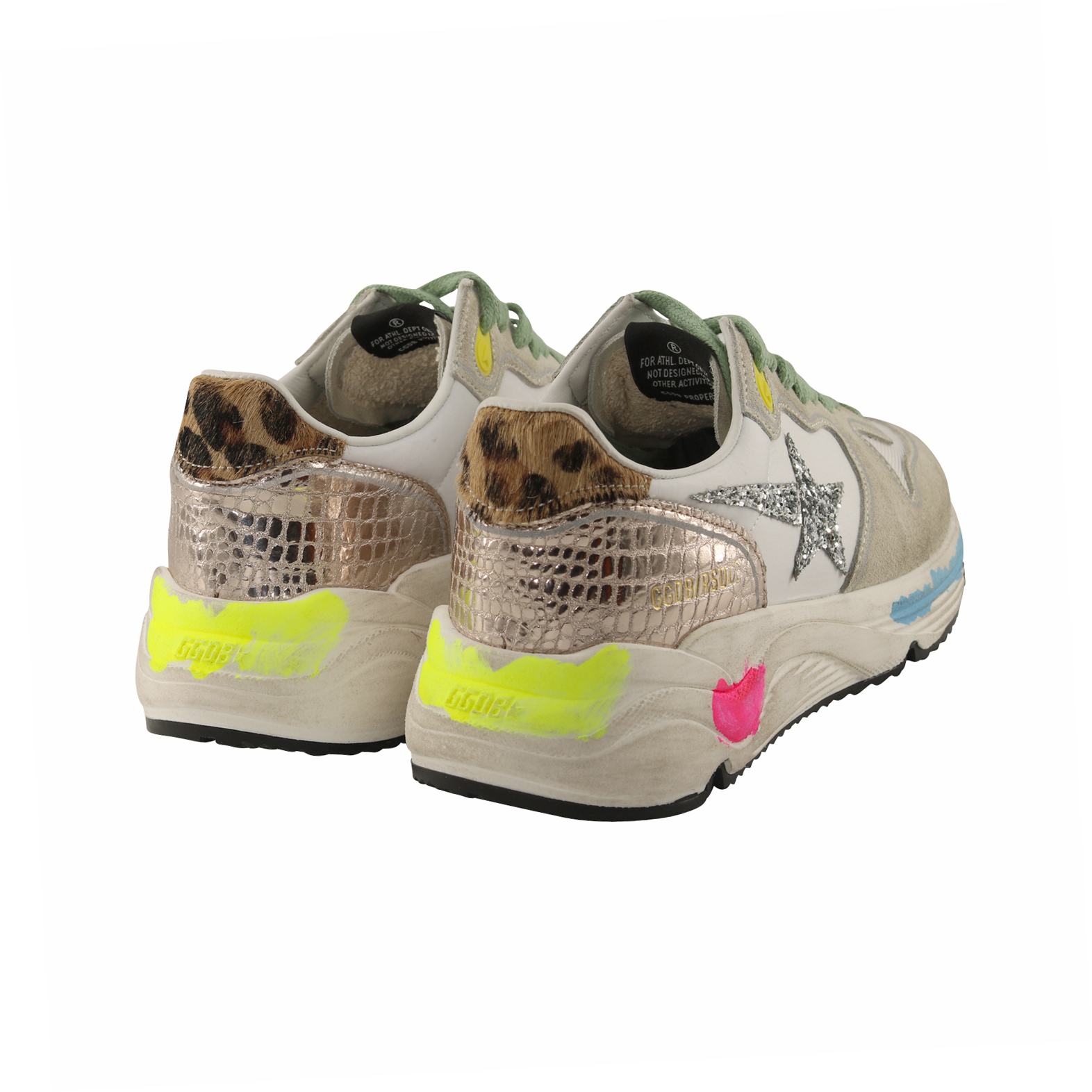 Golden Goose Sneaker Running Ice/Gold 36