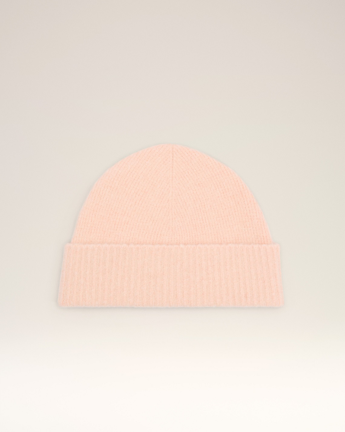 AMI PARIS de Coeur Beanie in Powder/Off White AMI PARIS de Coeur Beanie in Powder/Off White
