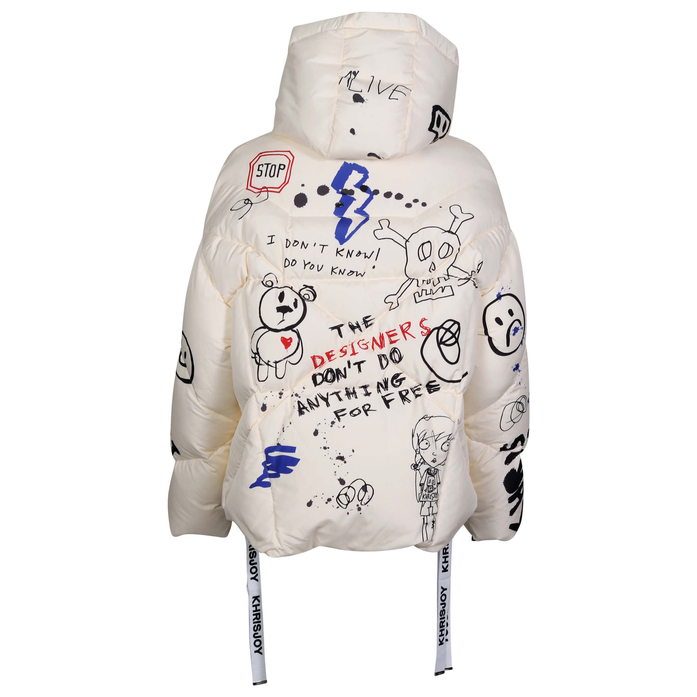 Khrisjoy Puffer Jacket New Graffiti Butter
