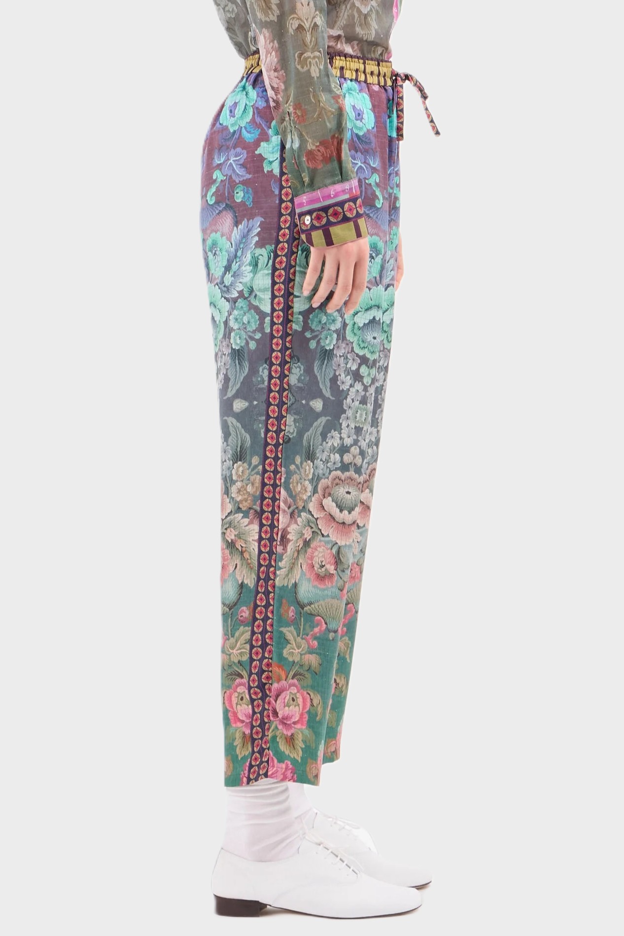 PIERRE-LOUIS MASCIA Short Silk Pants