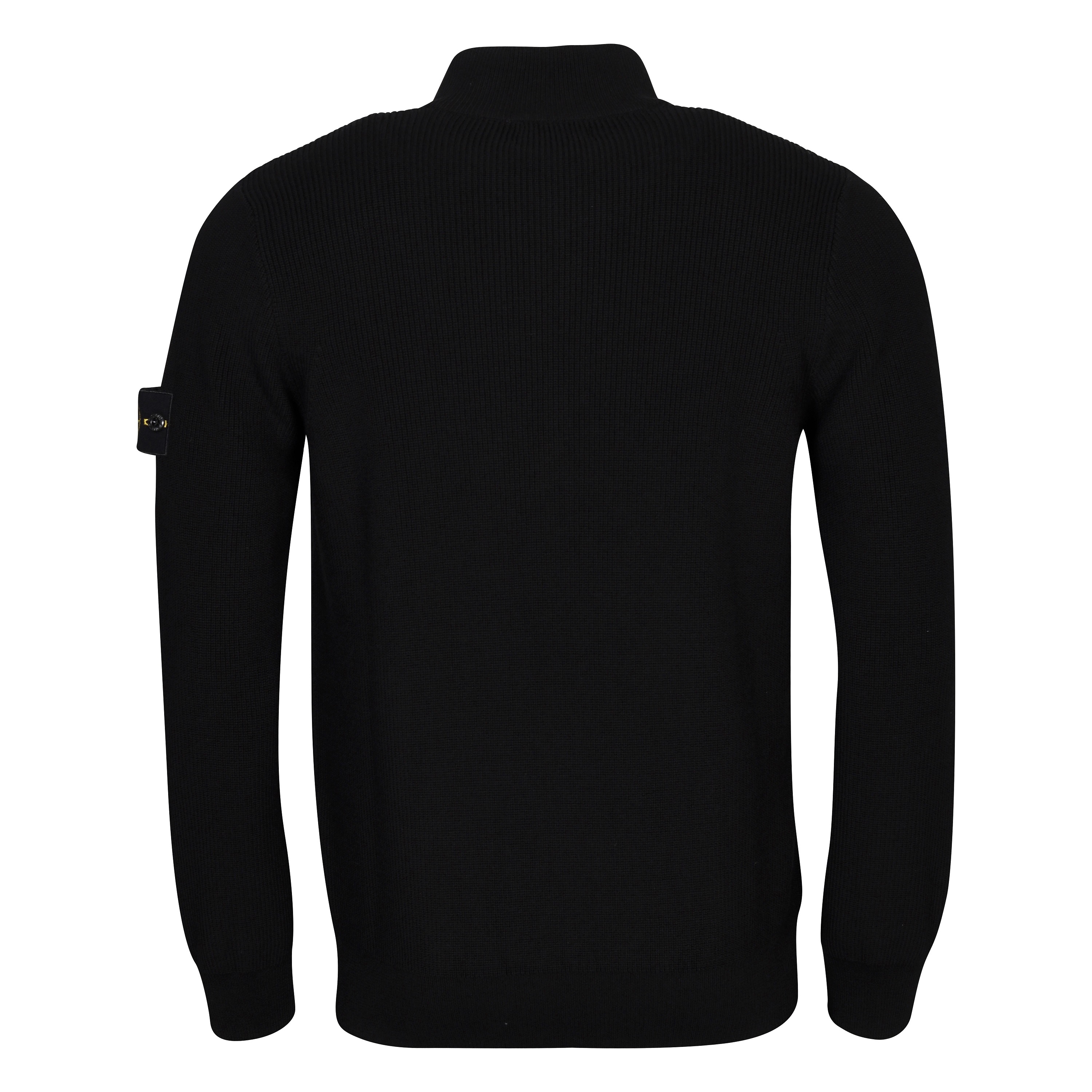 Stone Island Knit Zip Jacket in Black 2XL