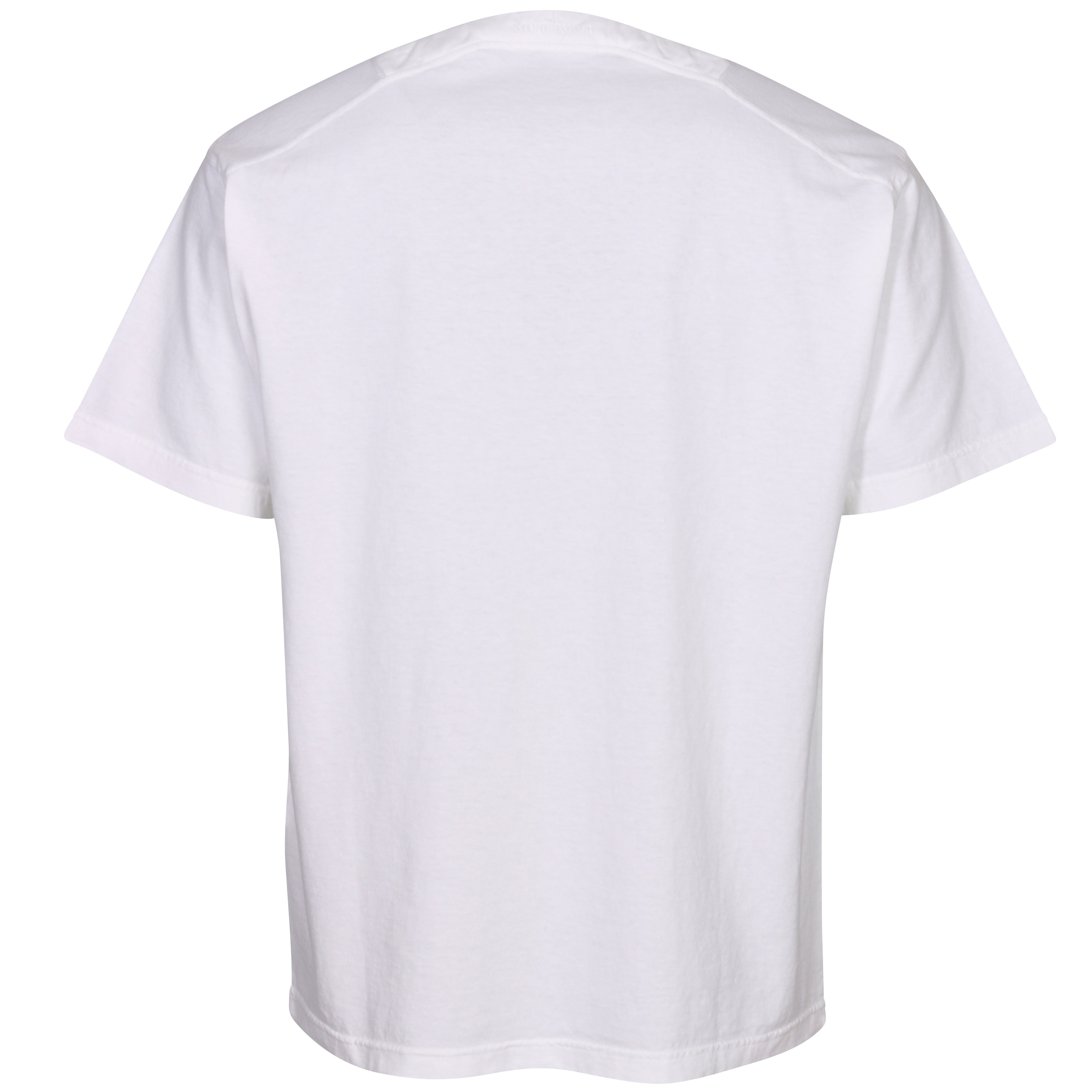 Stone Island Oversized T-Shirt in White M