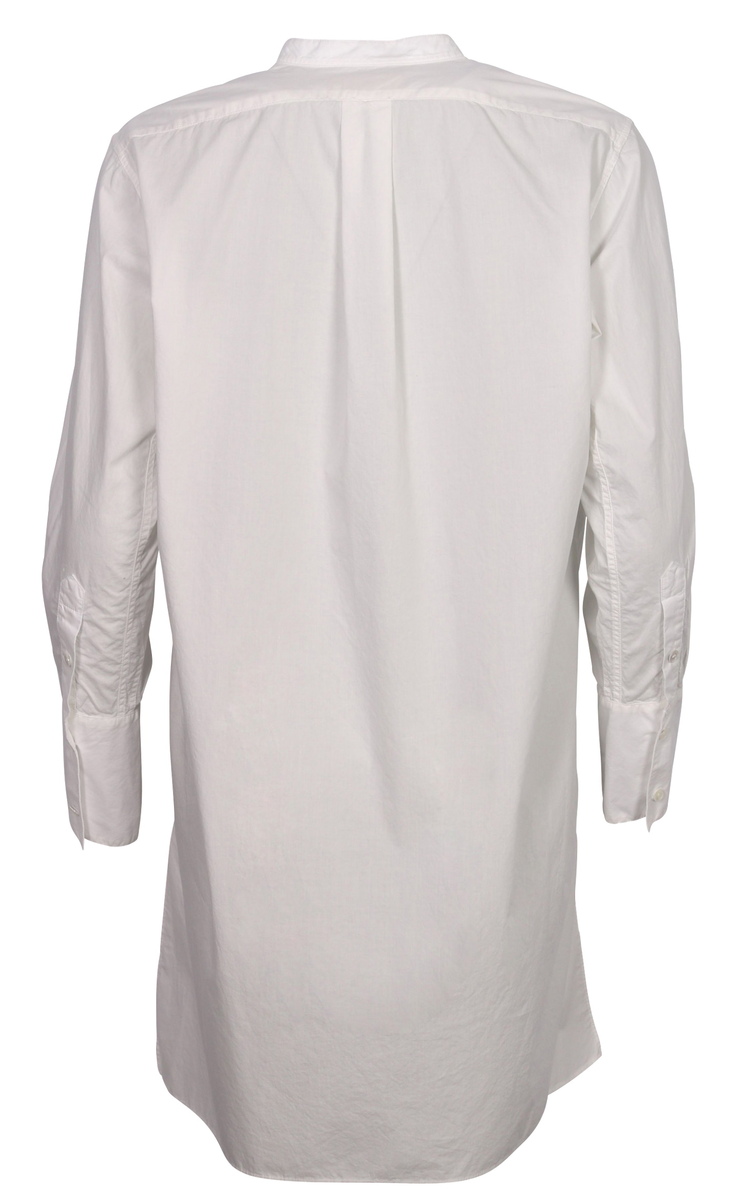 Nili Lotan Cotton Tunic Blouse Loria White S