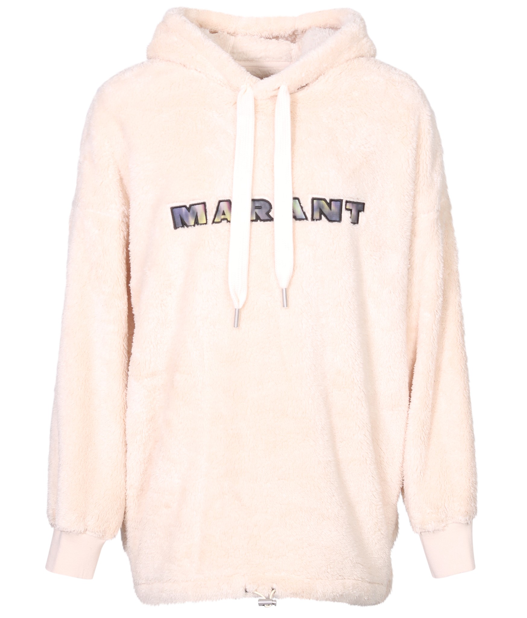 ISABEL MARANT ÉTOILE Martia Fluffy Hoddie in Ecru