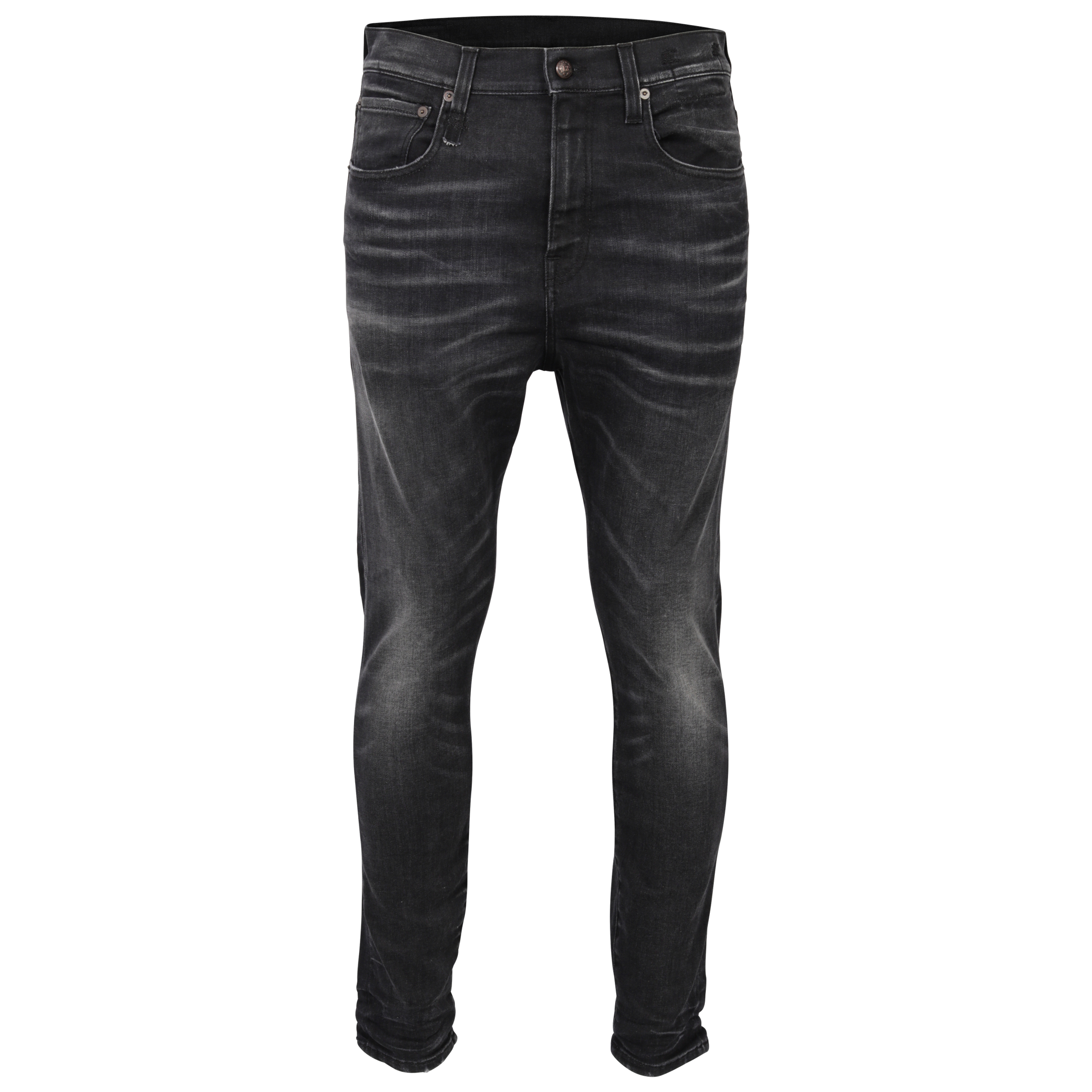 R13 Jeans Skate Black Marble
