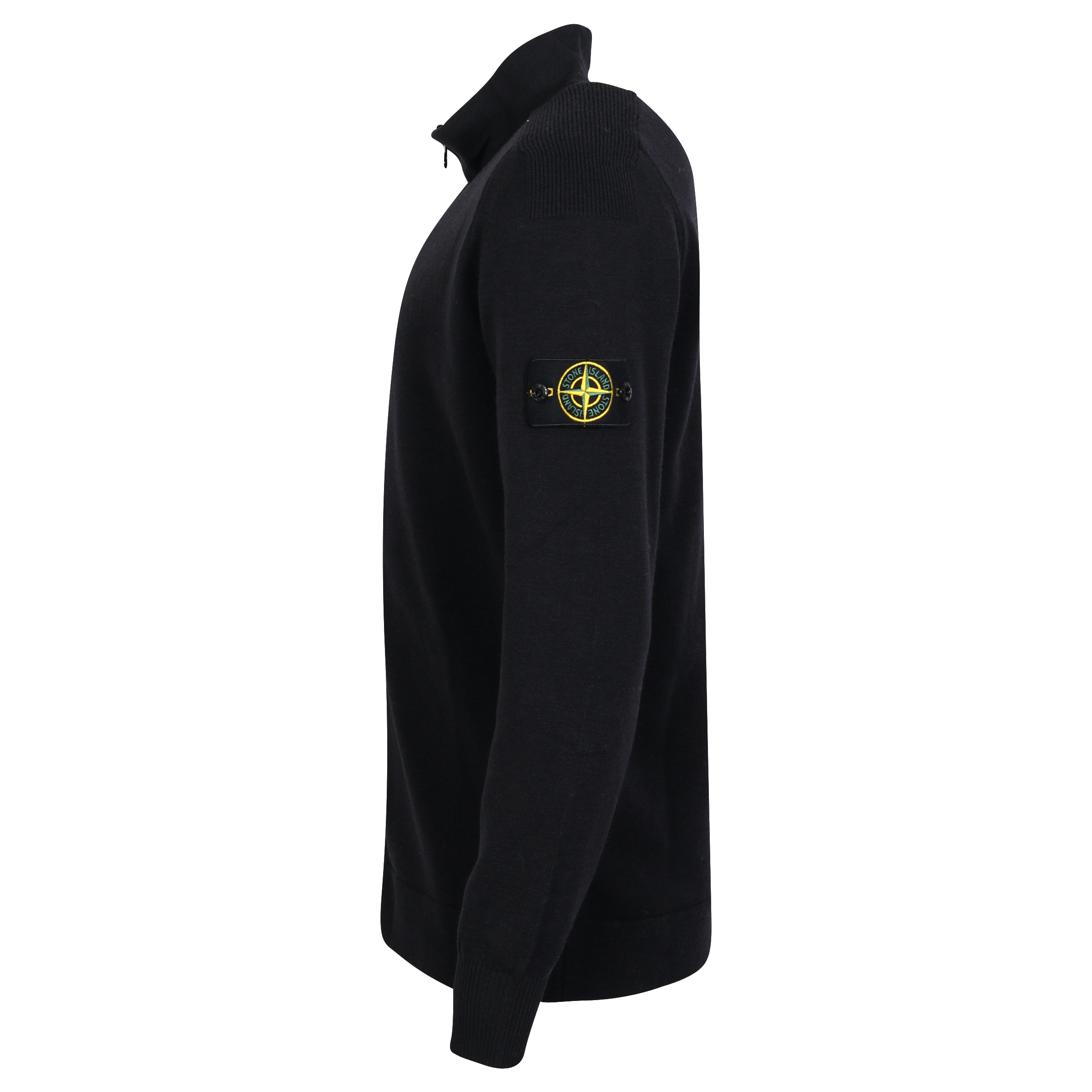 Stone Island Knit Zip Cardigan Navy M