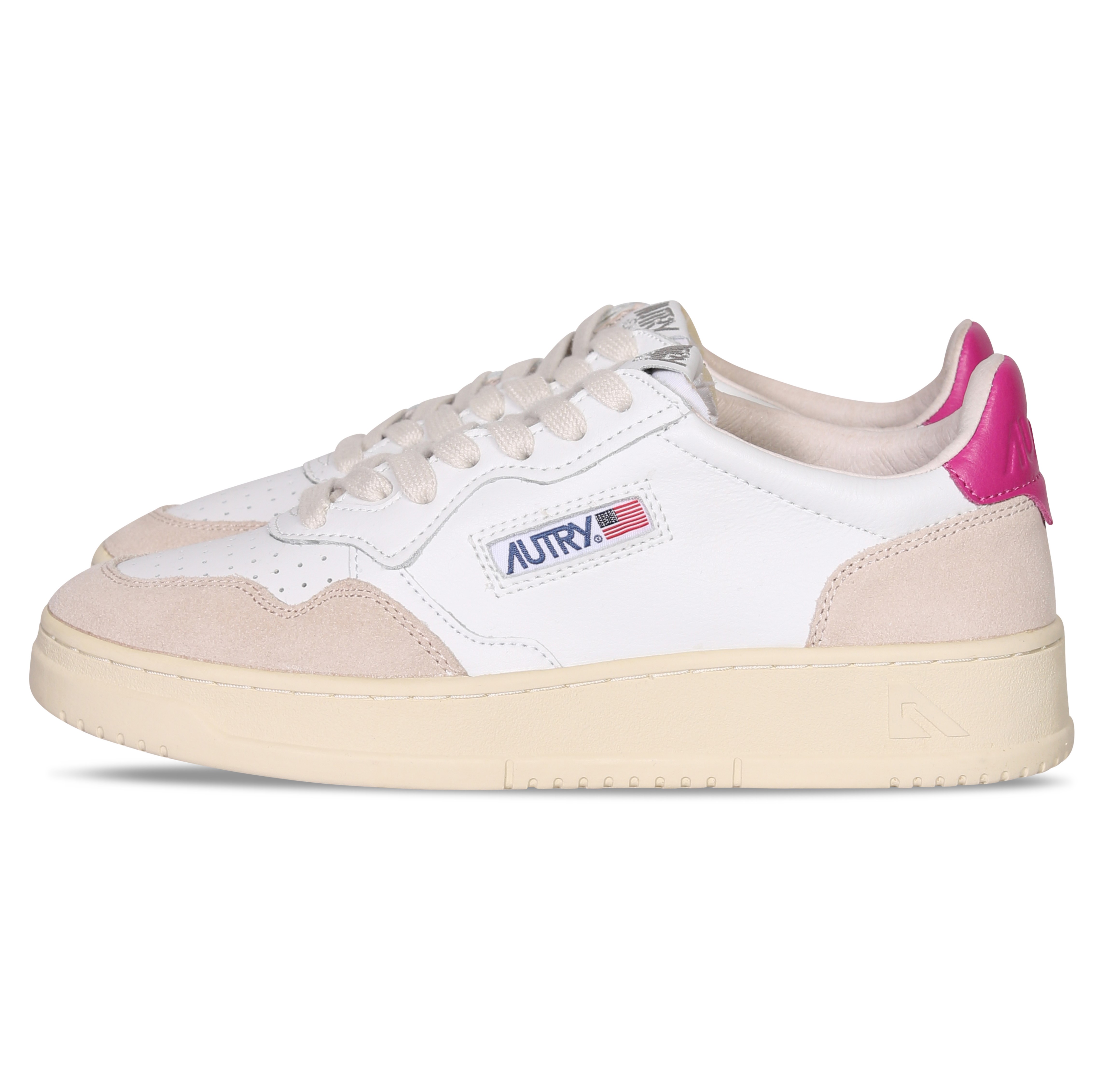 Autry Action Shoes Low Sneaker Suede/White/Bubble
