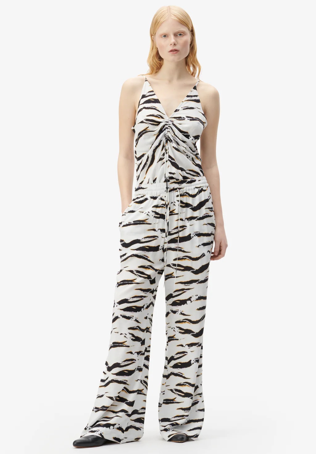 LALA BERLIN Top in Zebra Wave L